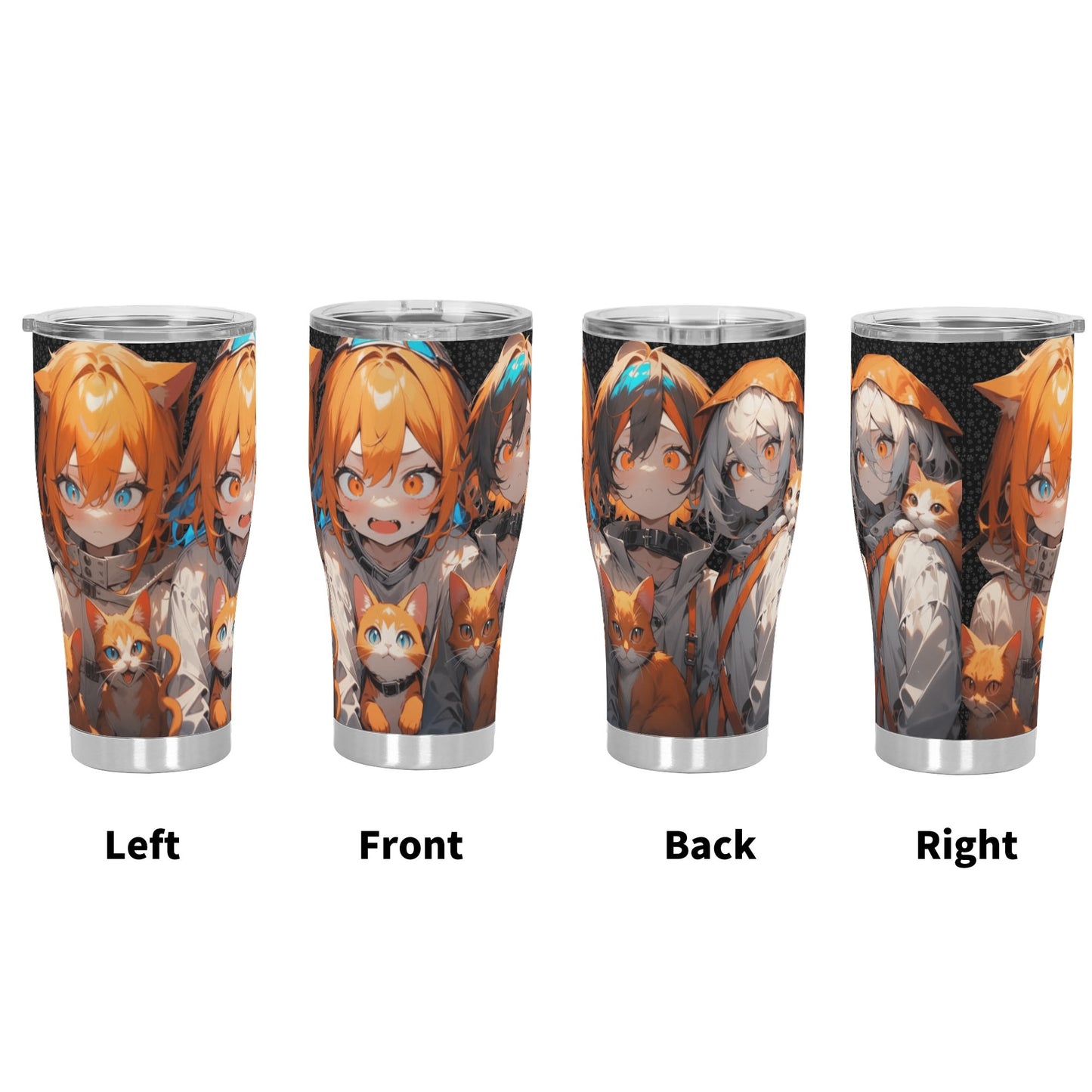 Stand out with the Crazy Cat Lady Stainless Steel Tumbler 30oz available at Hey Nugget. Grab yours today!