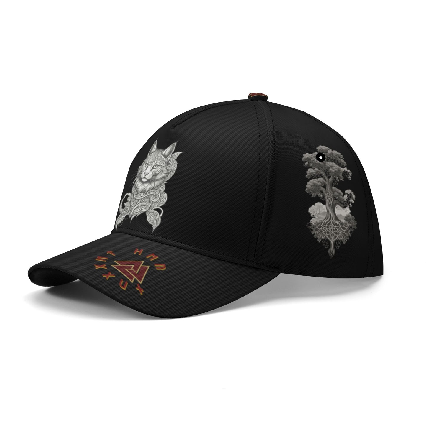 Stand out with the Nordic Kitty Snapback available at Hey Nugget. Grab yours today!
