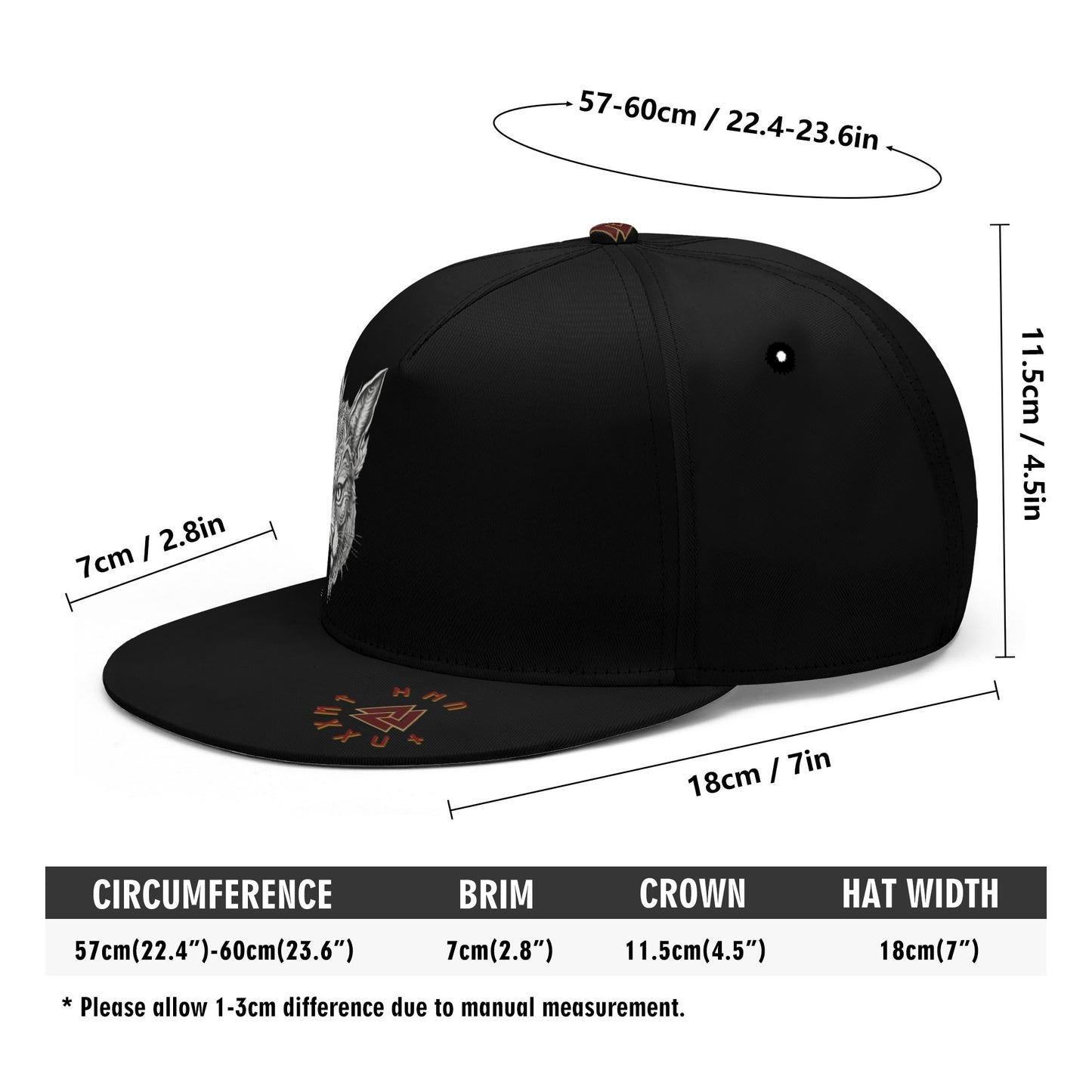 Stand out with the Nordic Kitty Snapback available at Hey Nugget. Grab yours today!