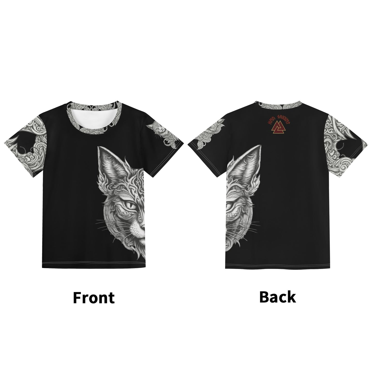 Stand out with the Nordic Kitty Childrens Short Sleeve available at Hey Nugget. Grab yours today!