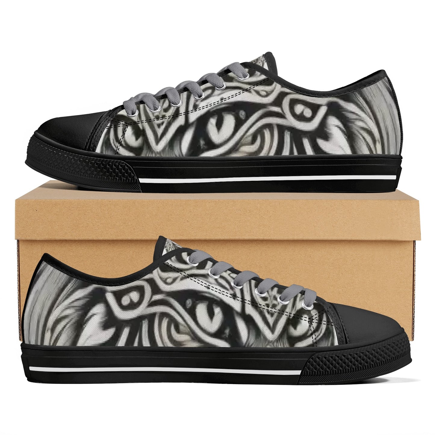 Stand out with the Nordic Kitty Mens Low Top available at Hey Nugget. Grab yours today!