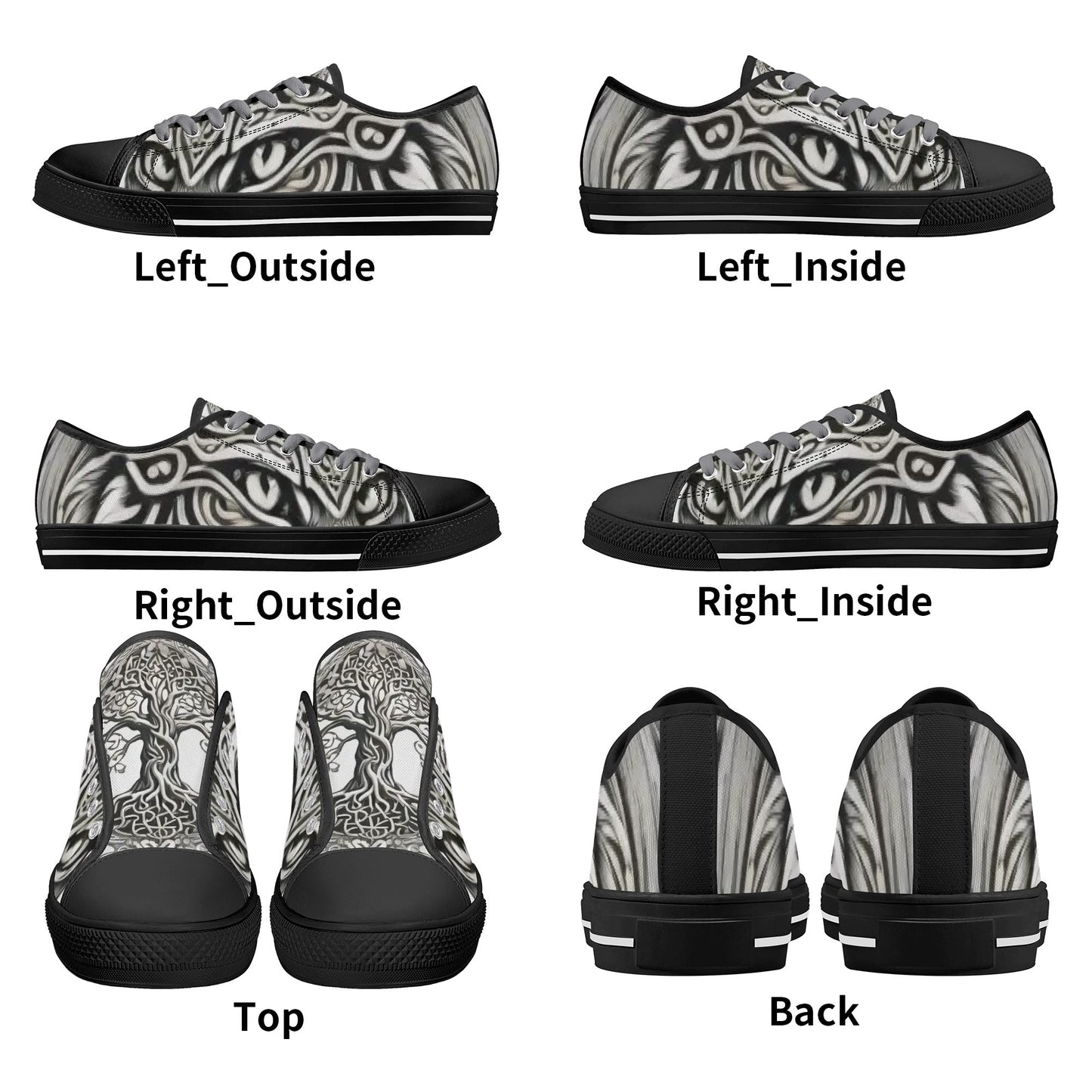 Stand out with the Nordic Kitty Mens Low Top available at Hey Nugget. Grab yours today!