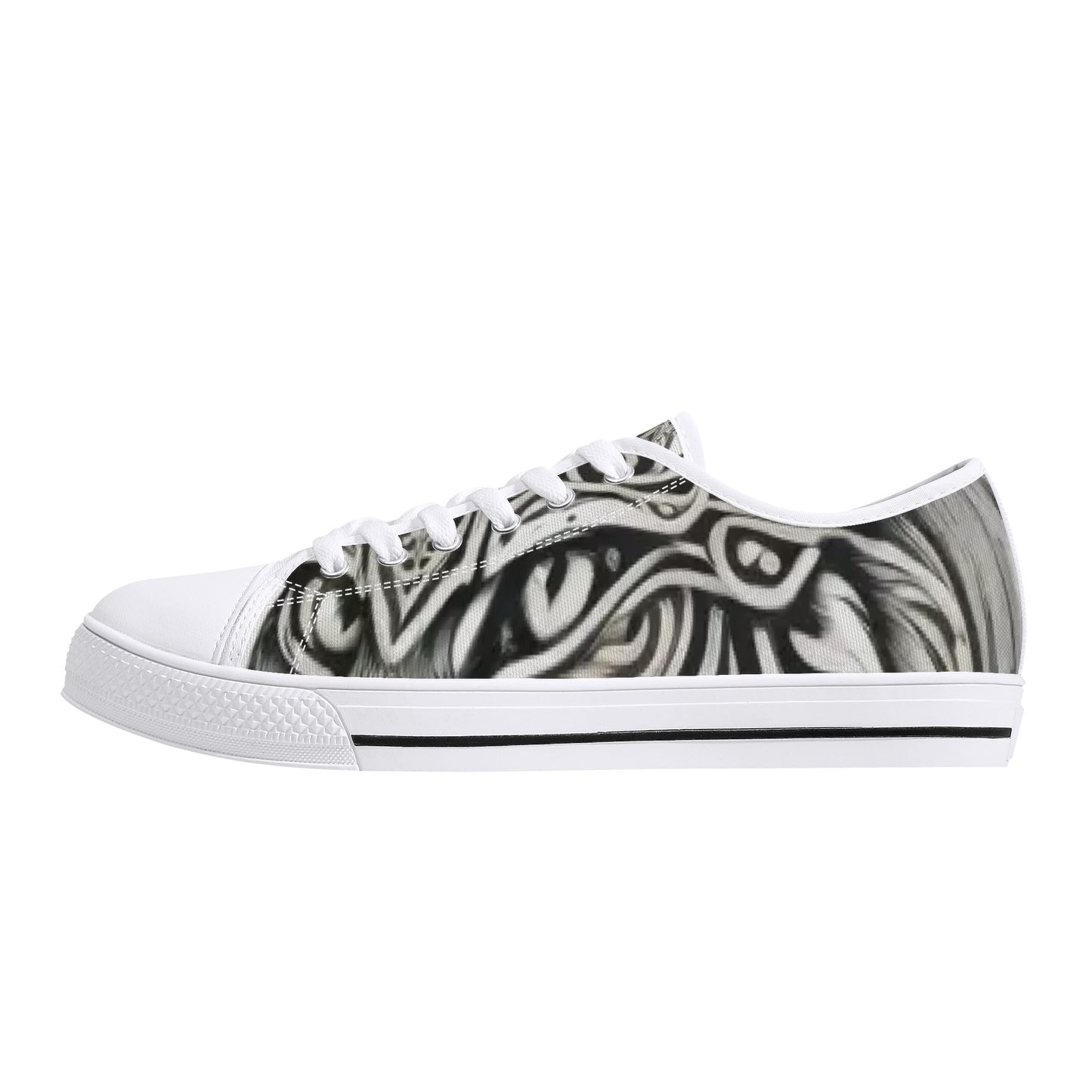 Stand out with the Nordic Kitty Womens Low Top available at Hey Nugget. Grab yours today!