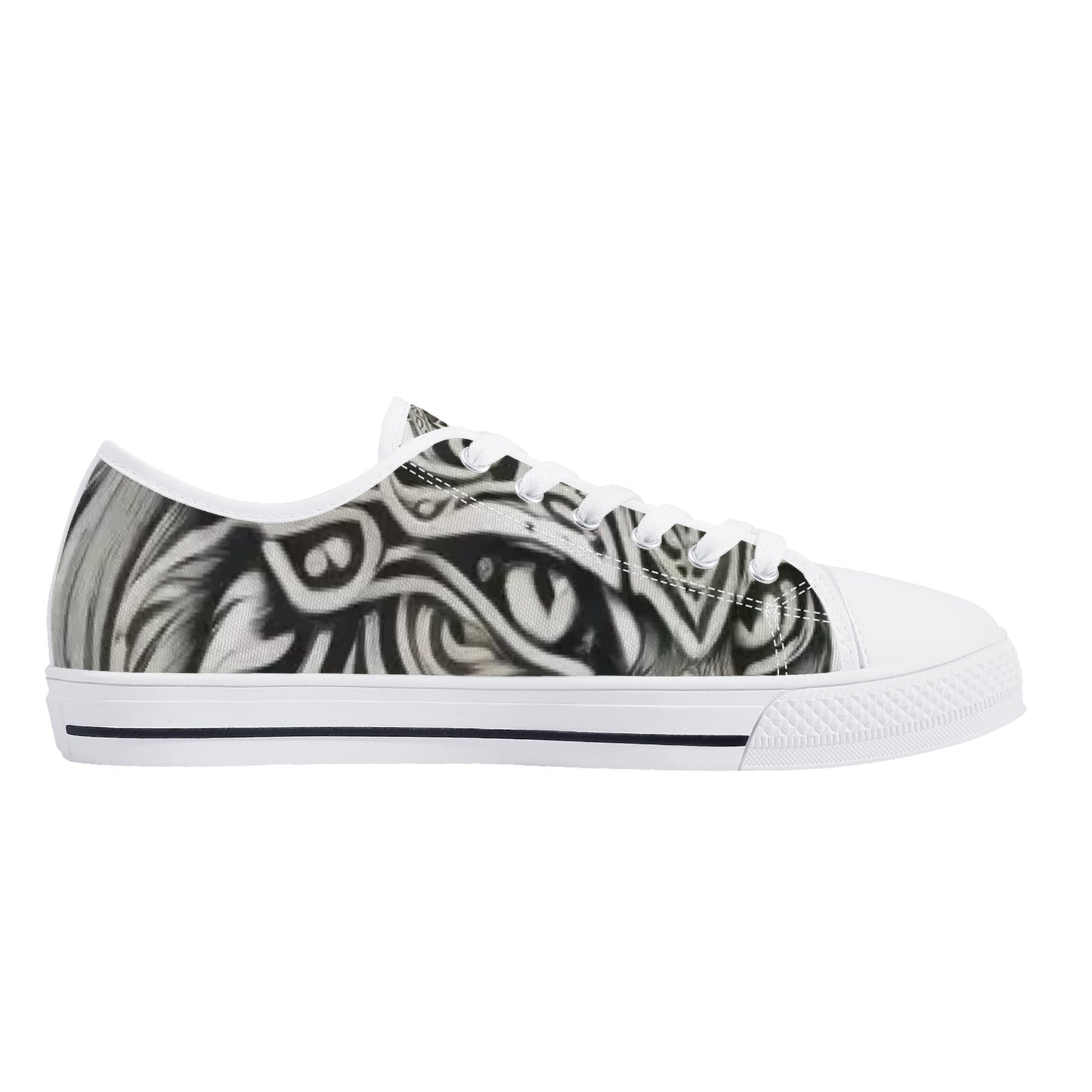 Stand out with the Nordic Kitty Womens Low Top available at Hey Nugget. Grab yours today!