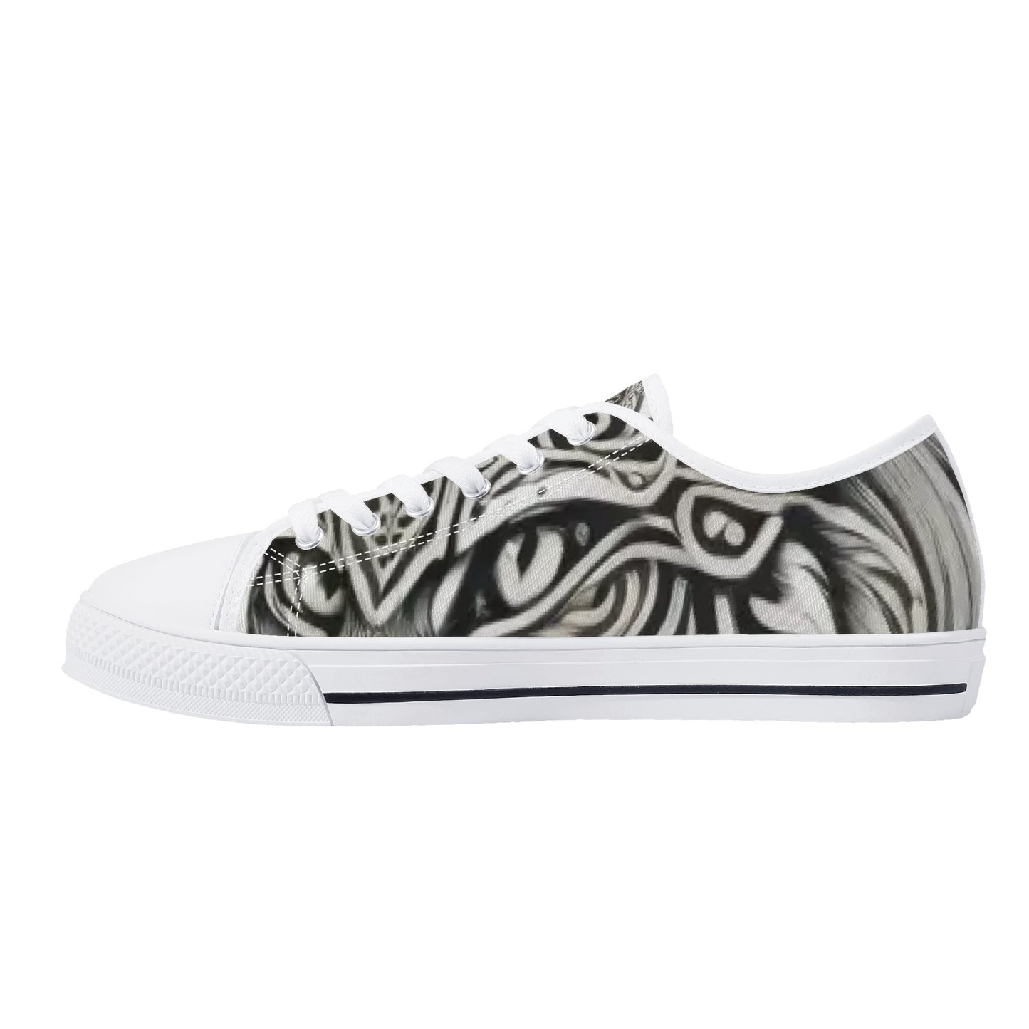 Stand out with the Nordic Kitty Womens Low Top available at Hey Nugget. Grab yours today!