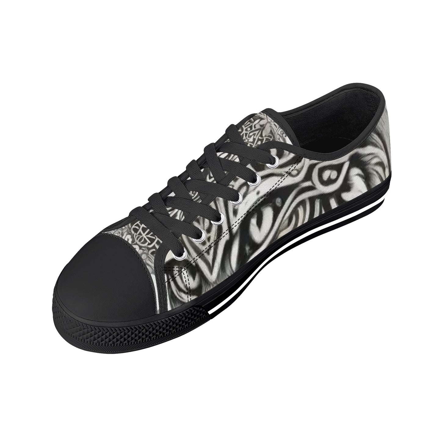 Stand out with the Nordic Kitty Womens Low Top available at Hey Nugget. Grab yours today!