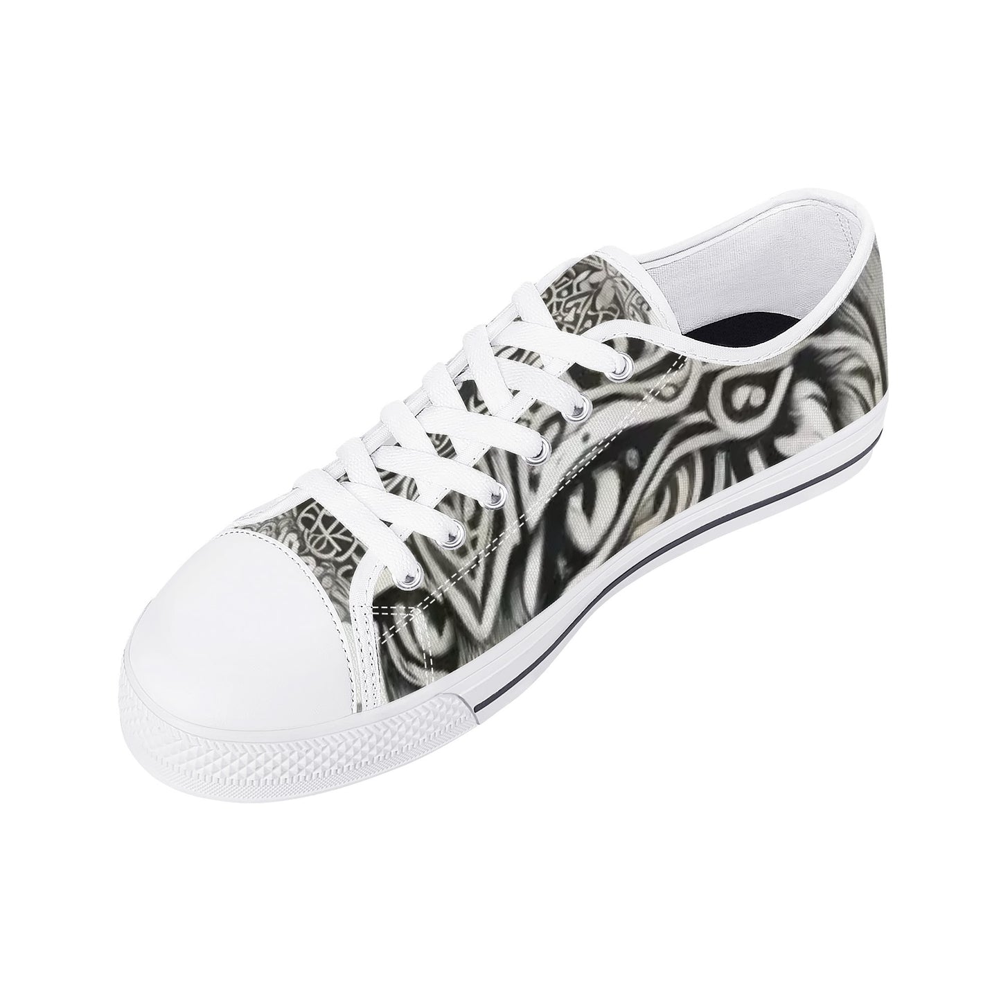 Stand out with the Nordic Kitty Womens Low Top available at Hey Nugget. Grab yours today!