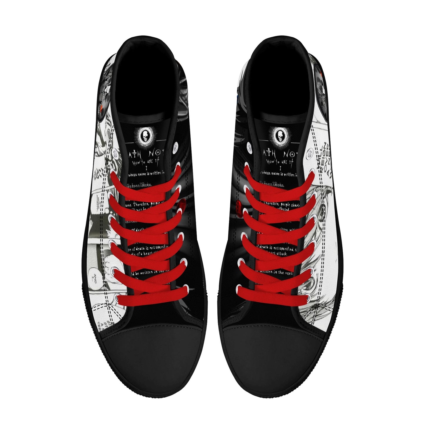 Stand out with the DN Anime Mens High Top Canvas Shoes available at Hey Nugget. Grab yours today!