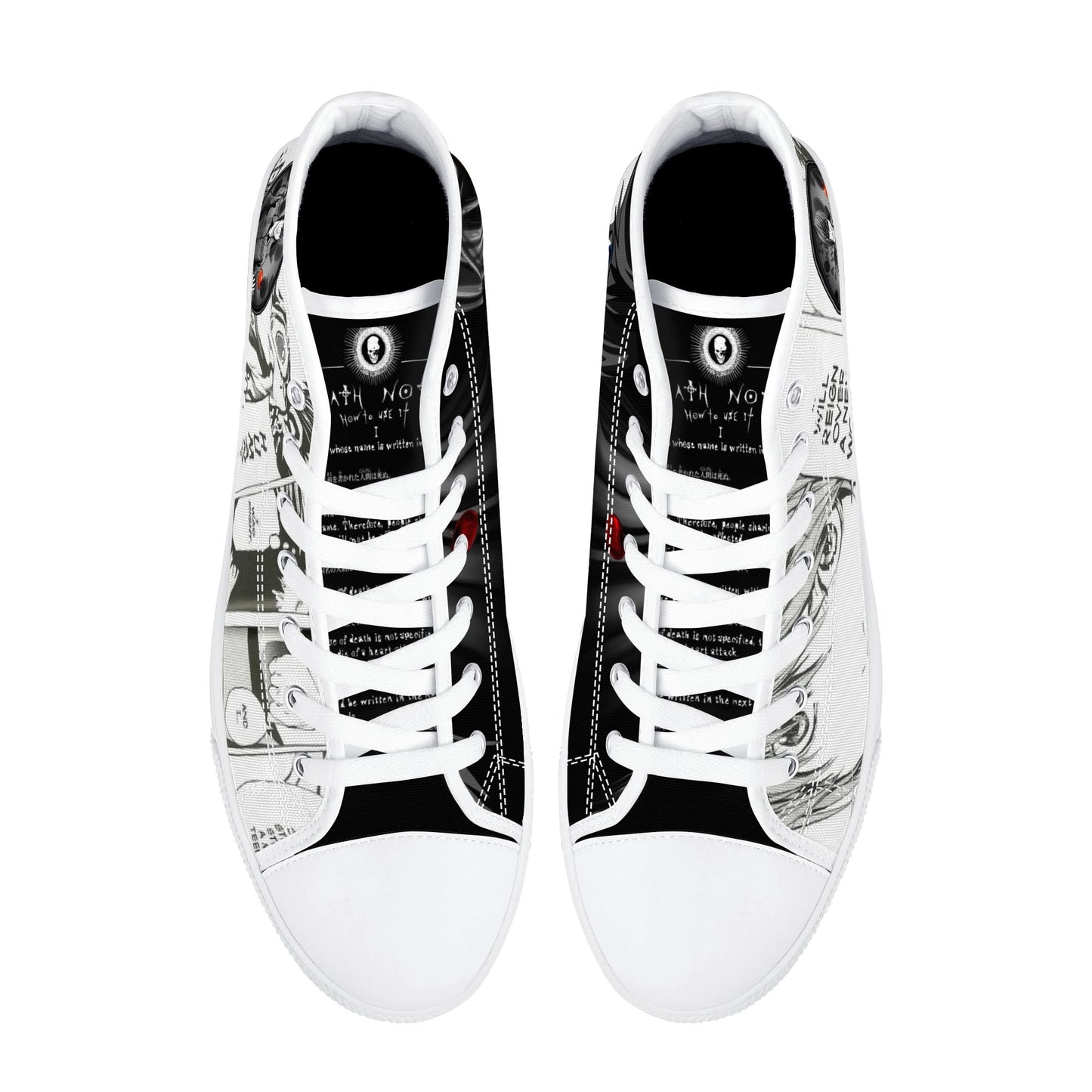 Stand out with the DN Anime Mens High Top Canvas Shoes available at Hey Nugget. Grab yours today!