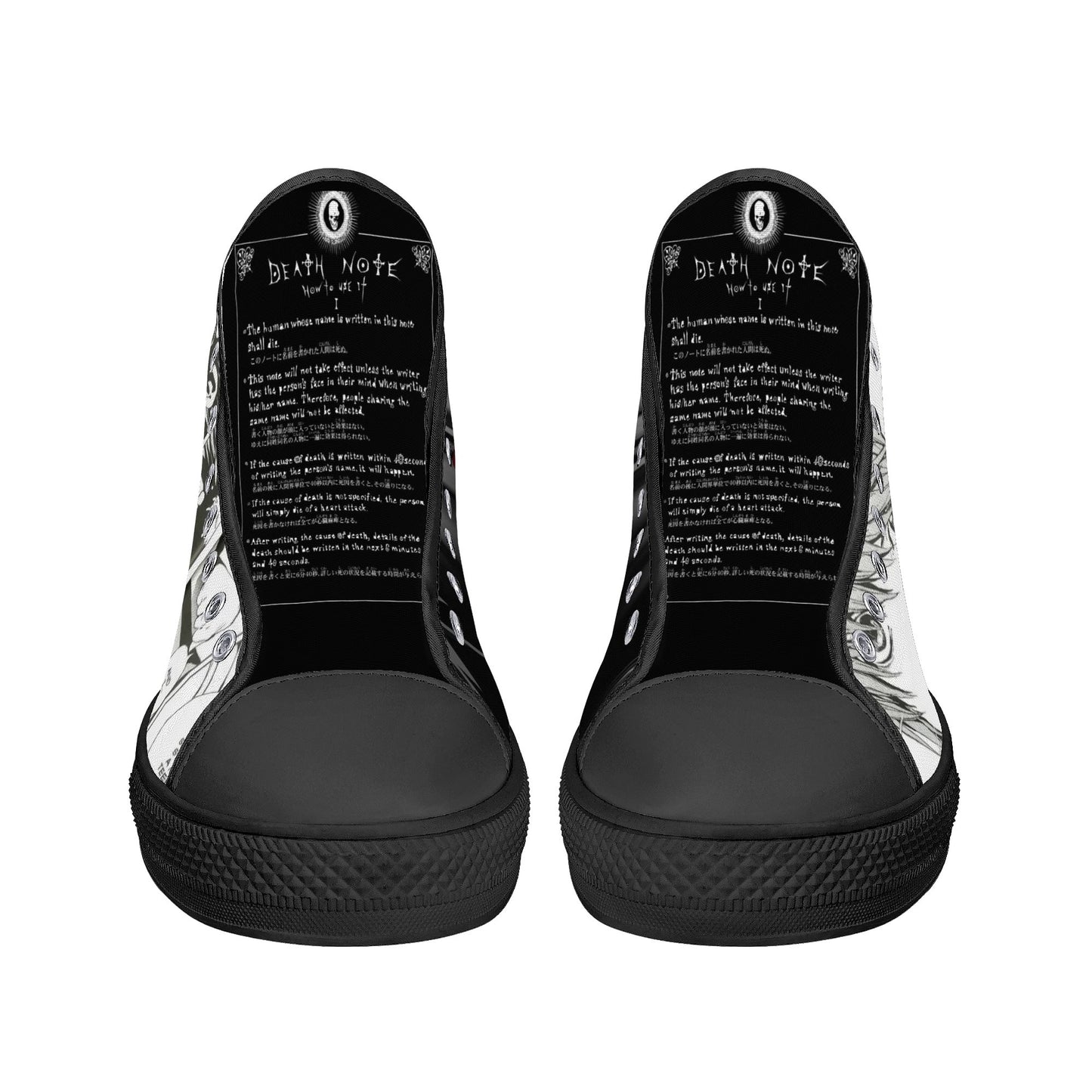 Stand out with the DN Anime Mens High Top Canvas Shoes available at Hey Nugget. Grab yours today!