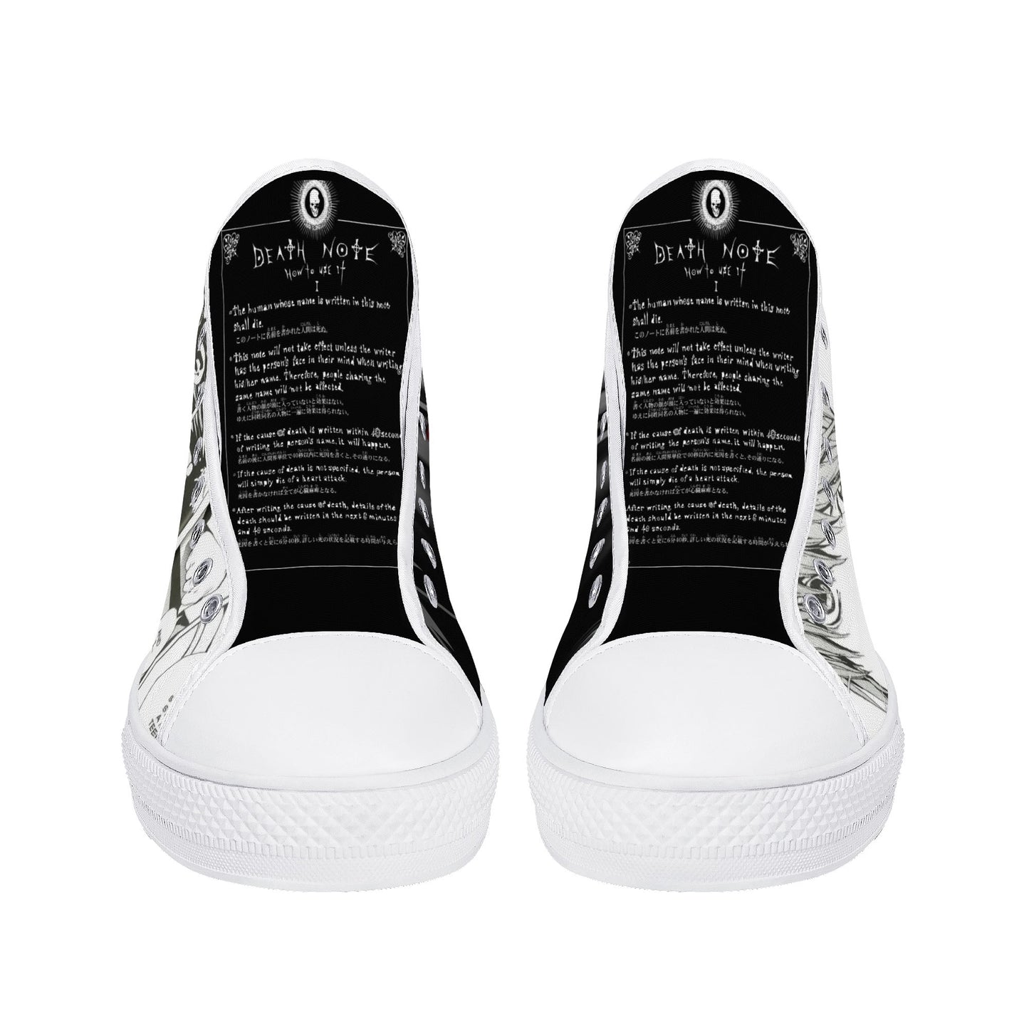 Stand out with the DN Anime Mens High Top Canvas Shoes available at Hey Nugget. Grab yours today!