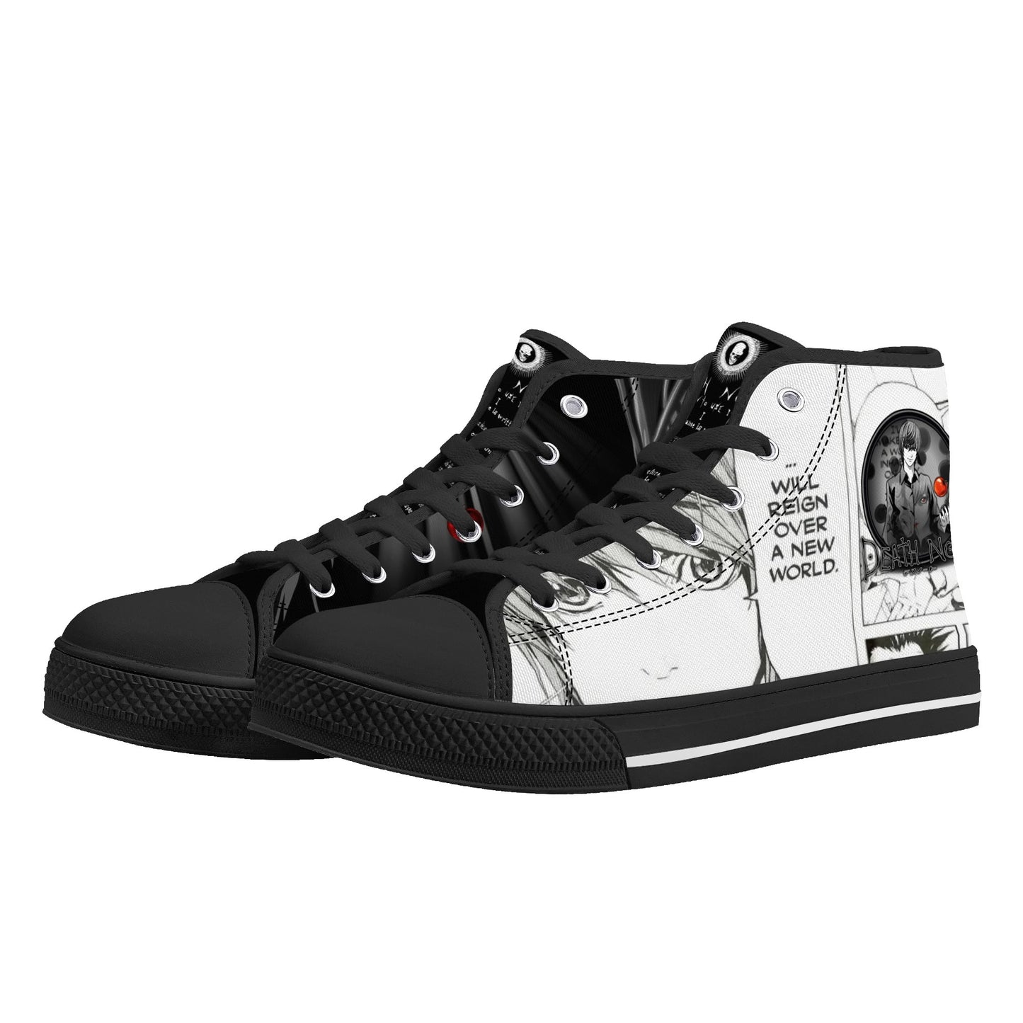 Stand out with the DN Anime Womens High Top Canvas Shoes available at Hey Nugget. Grab yours today!
