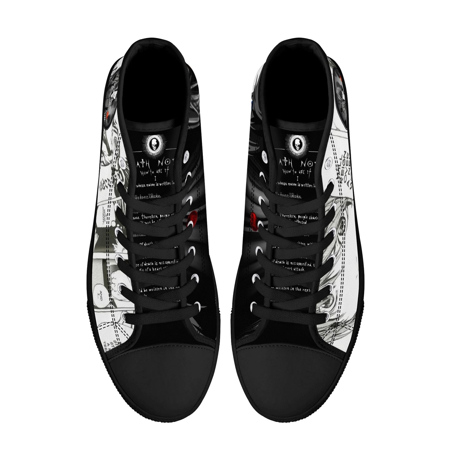 Stand out with the DN Anime Womens High Top Canvas Shoes available at Hey Nugget. Grab yours today!