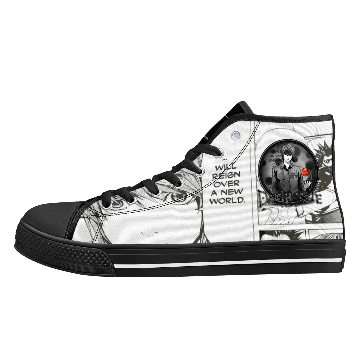 Stand out with the DN Anime Womens High Top Canvas Shoes available at Hey Nugget. Grab yours today!