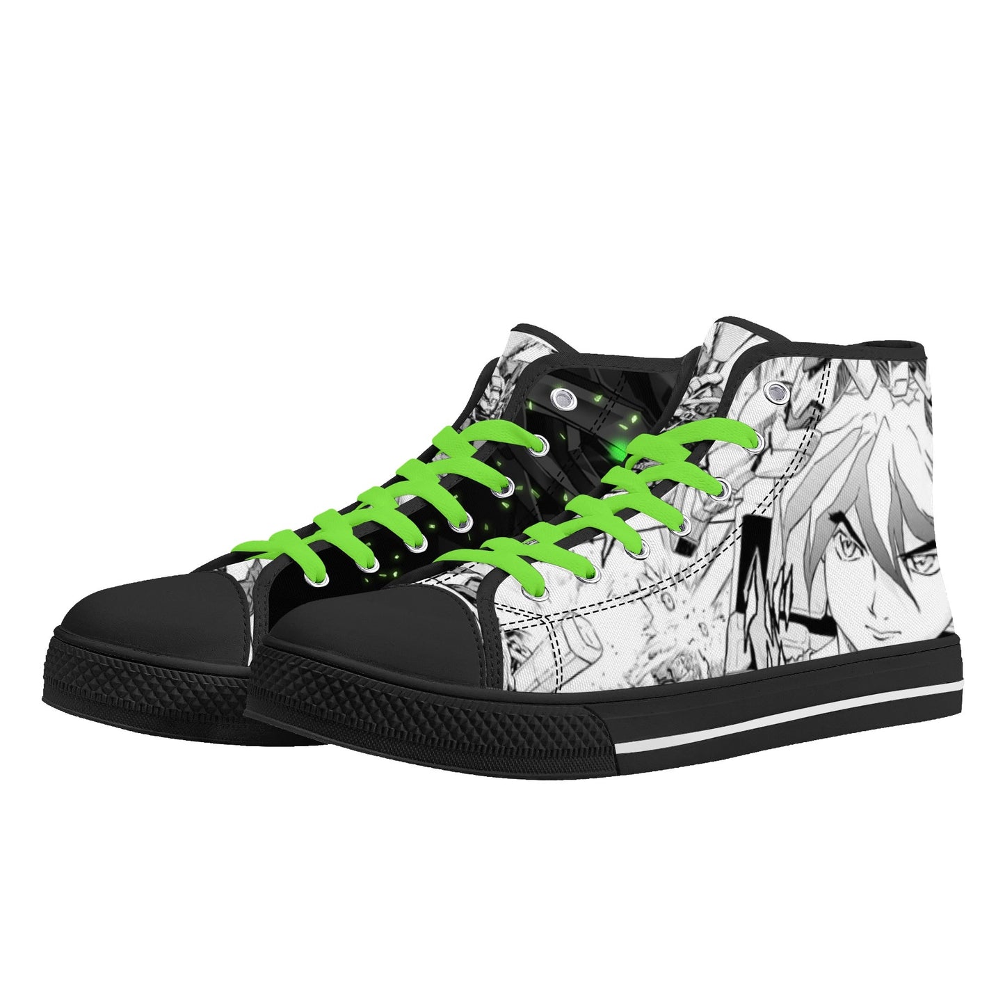 Stand out with the GW Anime Womens High Top Canvas Shoes available at Hey Nugget. Grab yours today!