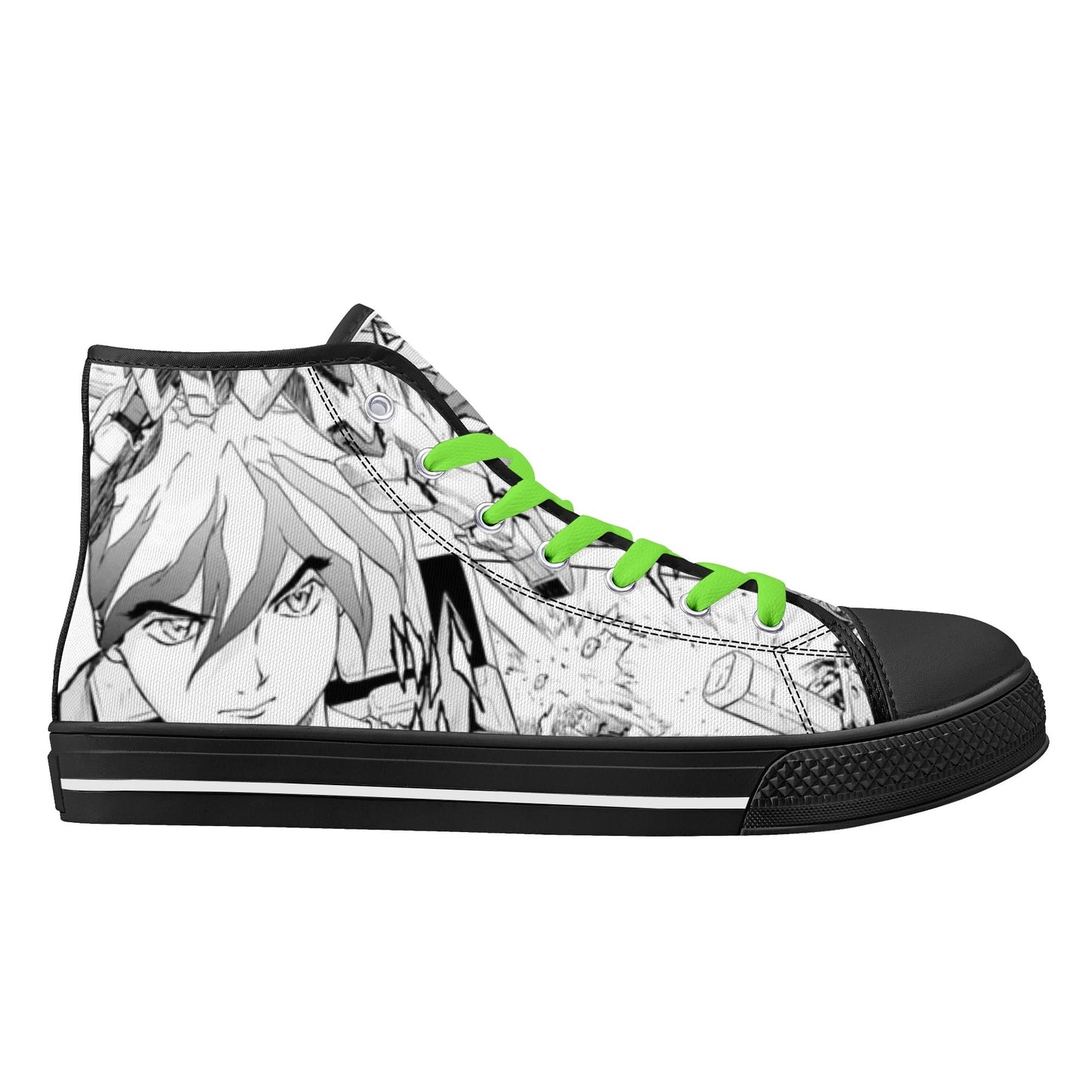 Stand out with the GW Anime Womens High Top Canvas Shoes available at Hey Nugget. Grab yours today!