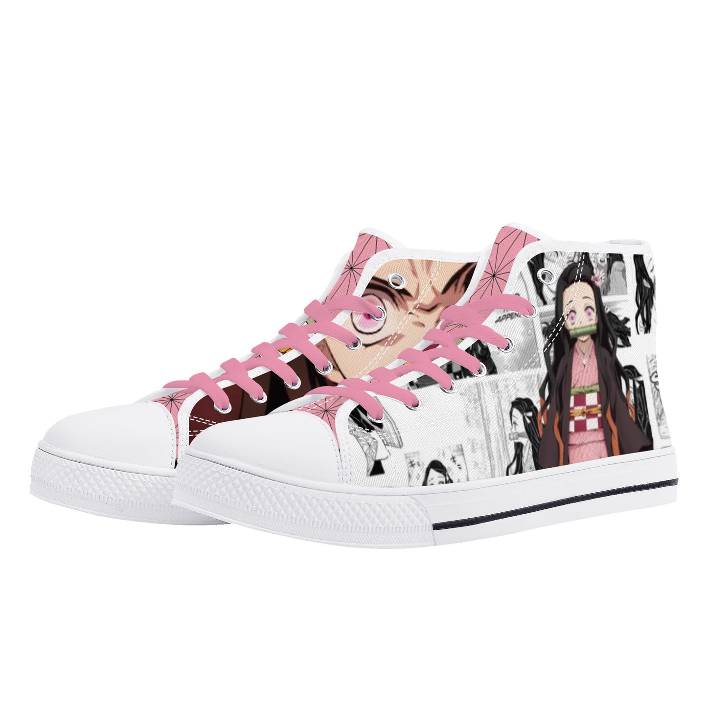 Stand out with the DS Anime Womens High Top Canvas Shoes available at Hey Nugget. Grab yours today!