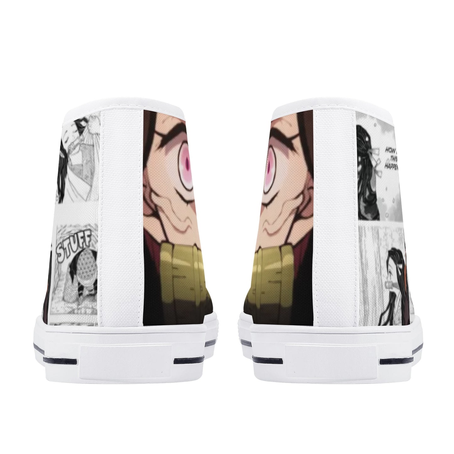 Stand out with the DS Anime Womens High Top Canvas Shoes available at Hey Nugget. Grab yours today!