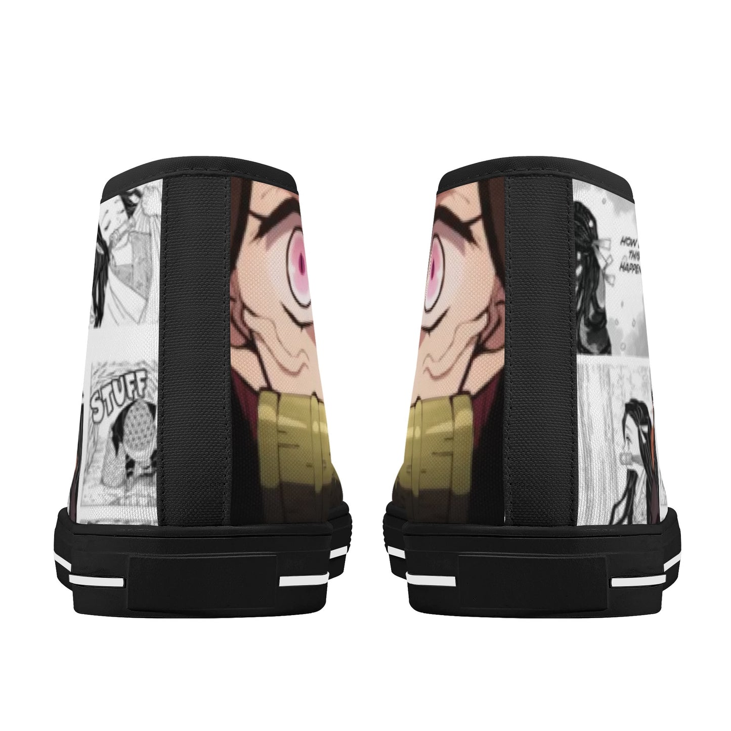 Stand out with the DS Anime Womens High Top Canvas Shoes available at Hey Nugget. Grab yours today!