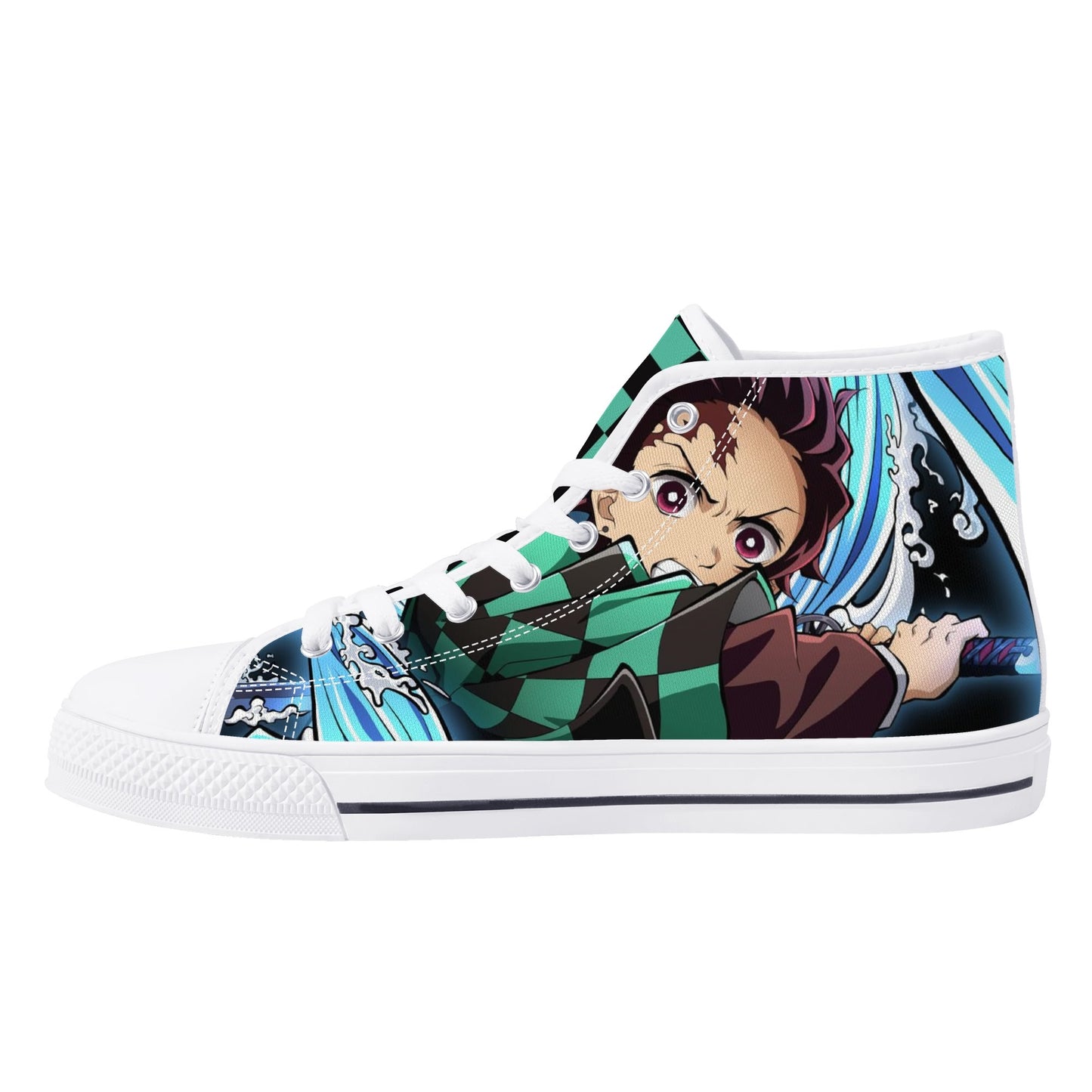 Stand out with the DS Anime Mens High Top Canvas Shoes available at Hey Nugget. Grab yours today!