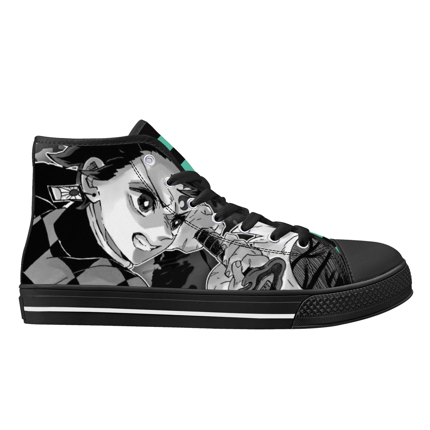 Stand out with the DS Anime Mens High Top Canvas Shoes available at Hey Nugget. Grab yours today!