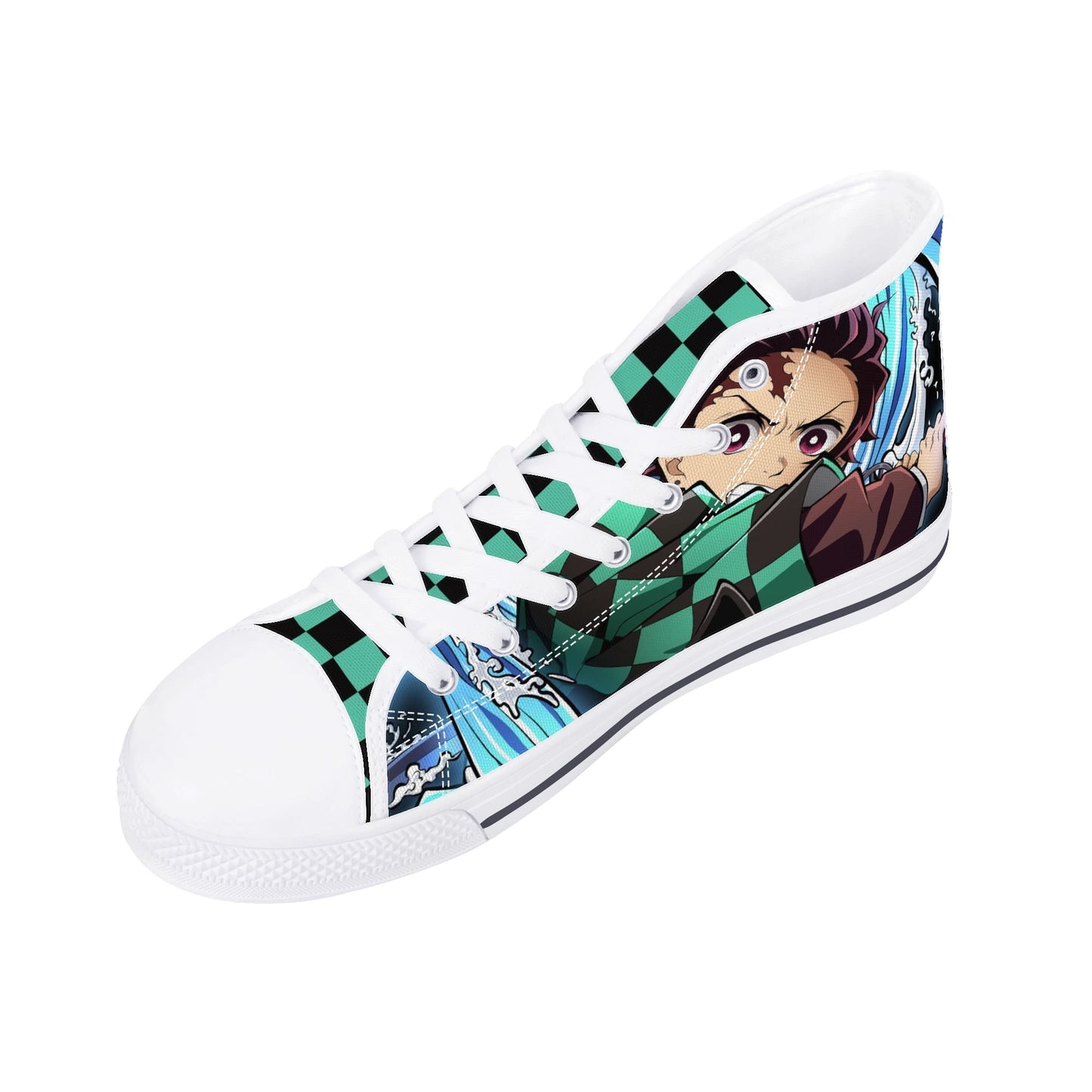 Stand out with the DS Anime Mens High Top Canvas Shoes available at Hey Nugget. Grab yours today!
