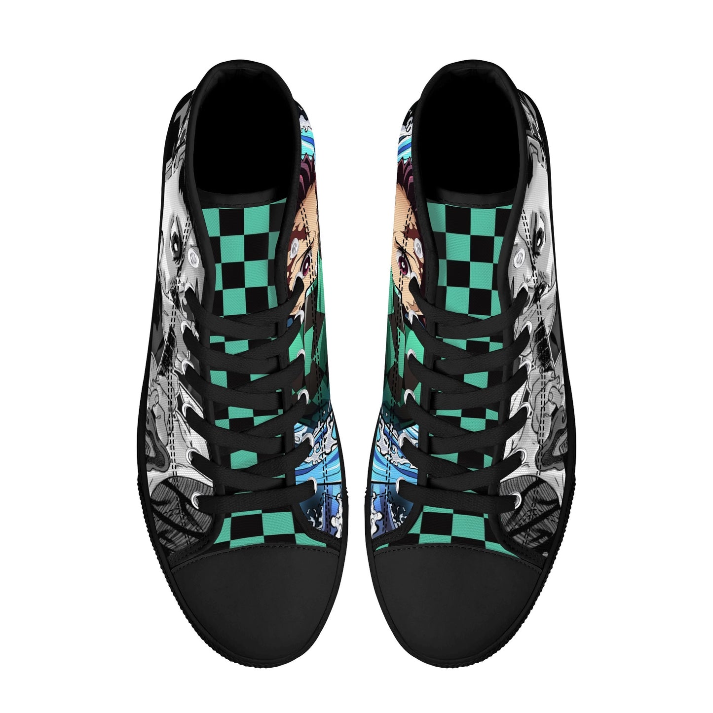 Stand out with the DS Anime Mens High Top Canvas Shoes available at Hey Nugget. Grab yours today!