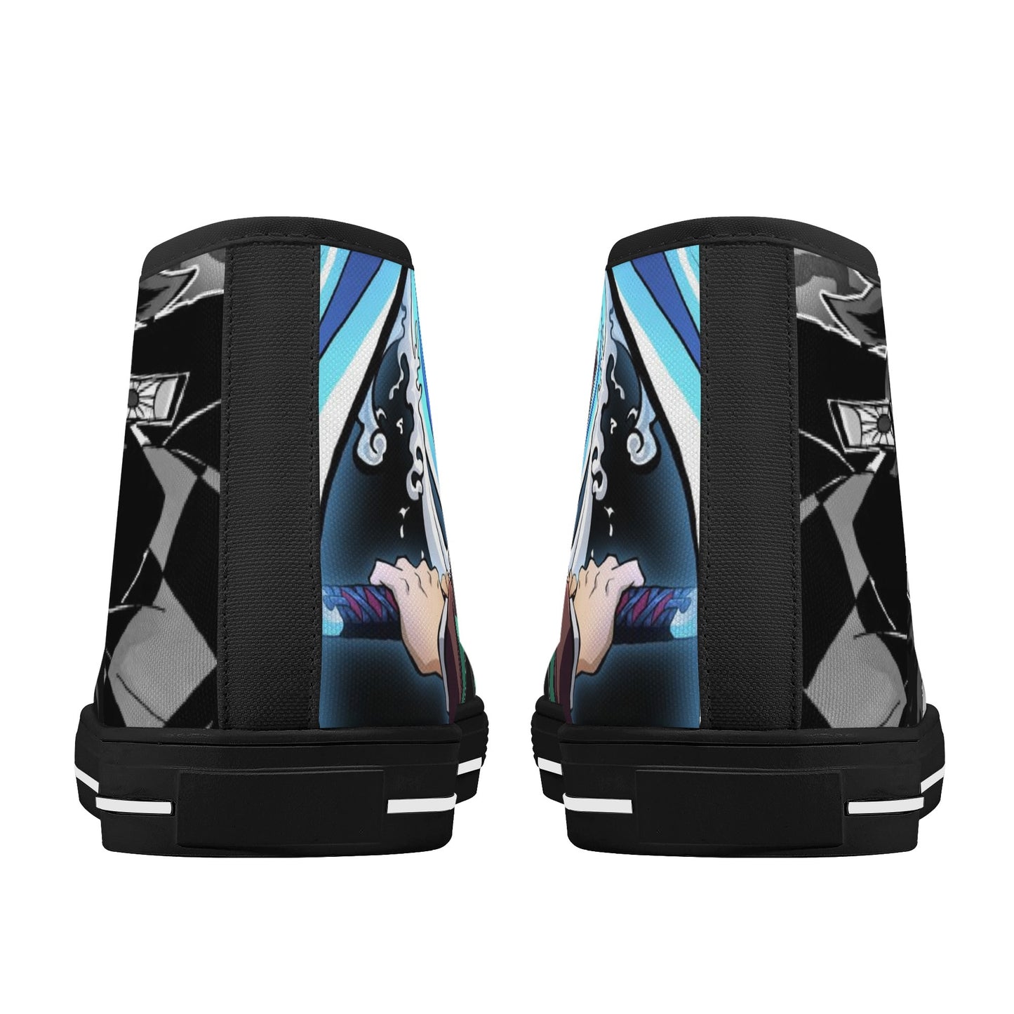 Stand out with the DS Anime Mens High Top Canvas Shoes available at Hey Nugget. Grab yours today!