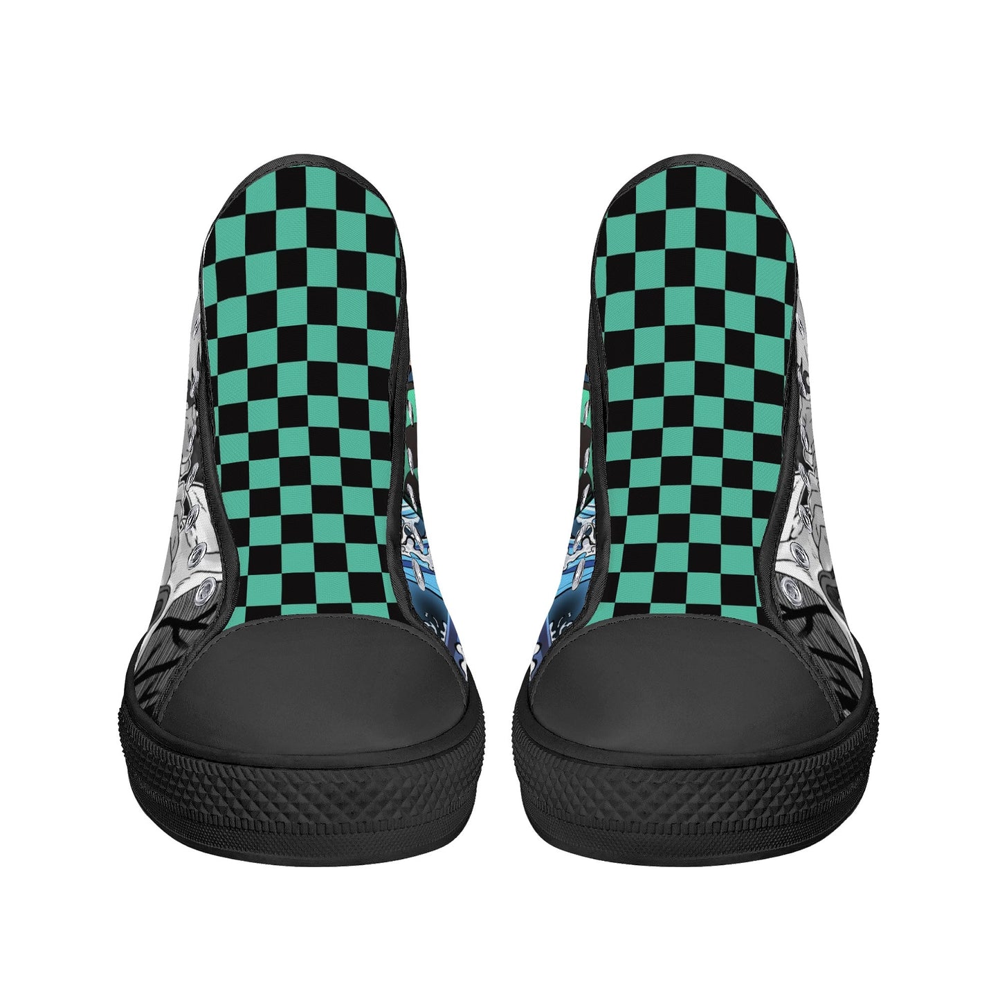 Stand out with the DS Anime Mens High Top Canvas Shoes available at Hey Nugget. Grab yours today!