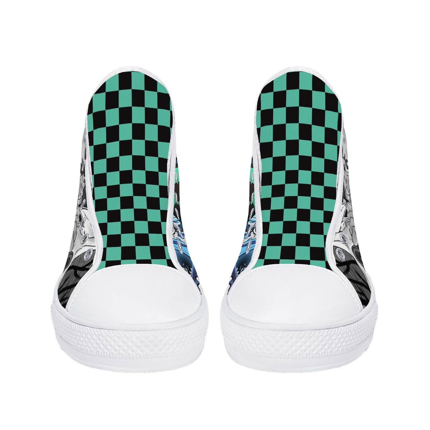 Stand out with the DS Anime Mens High Top Canvas Shoes available at Hey Nugget. Grab yours today!
