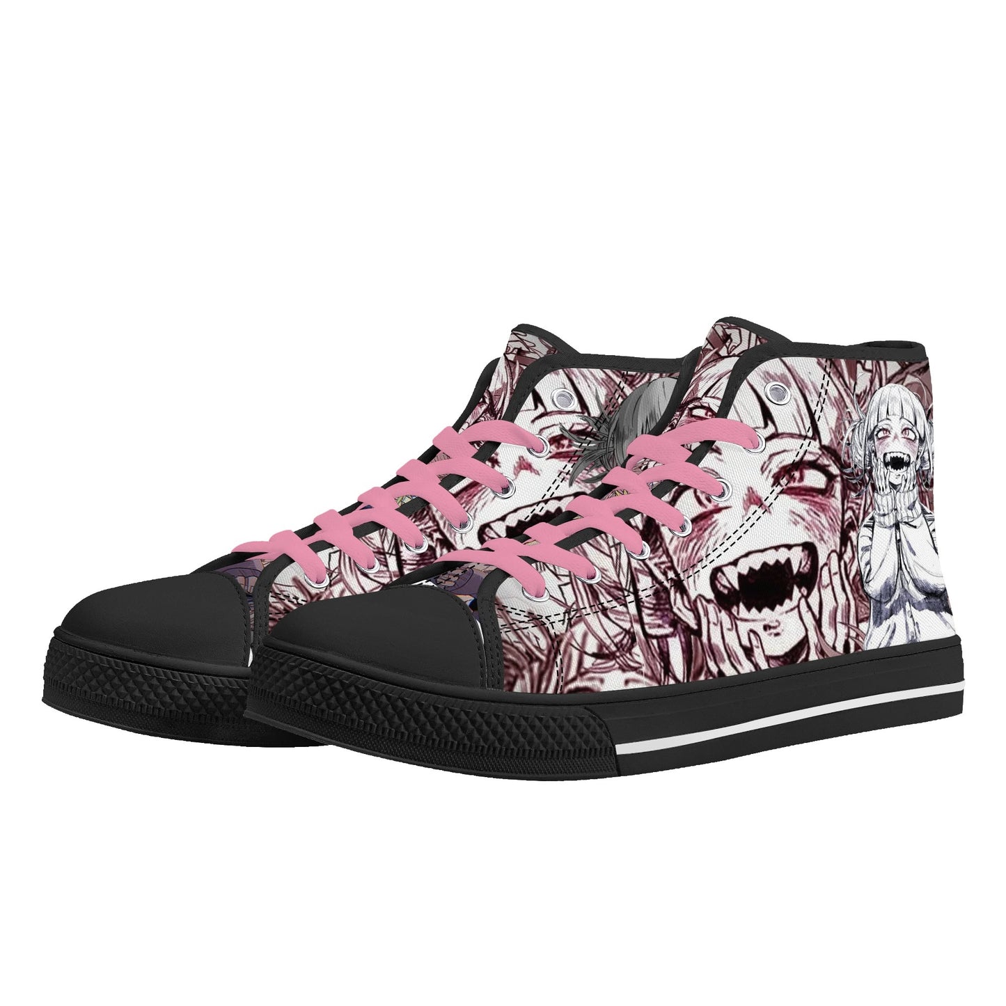 Stand out with the MHA Anime Womens High Top Canvas Shoes available at Hey Nugget. Grab yours today!