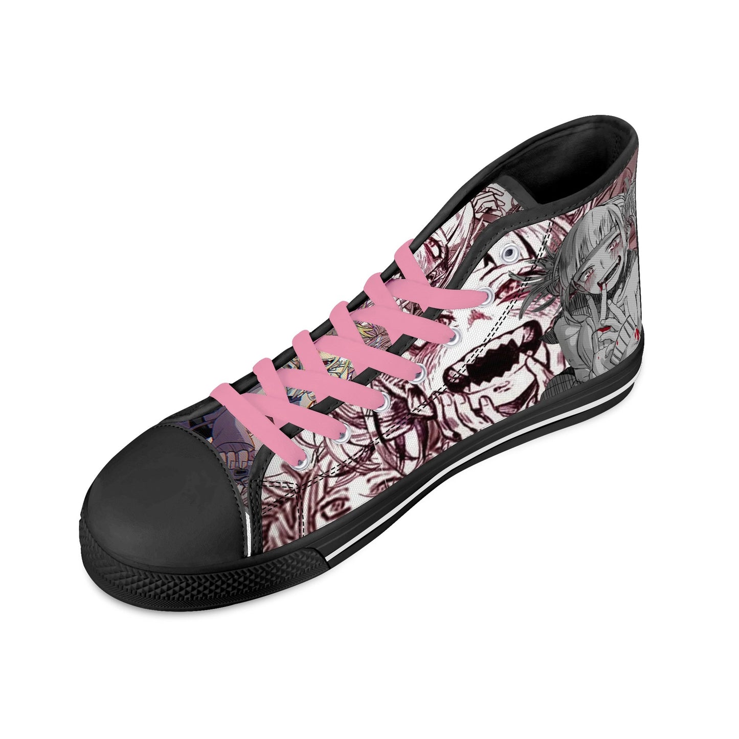 Stand out with the MHA Anime Womens High Top Canvas Shoes available at Hey Nugget. Grab yours today!