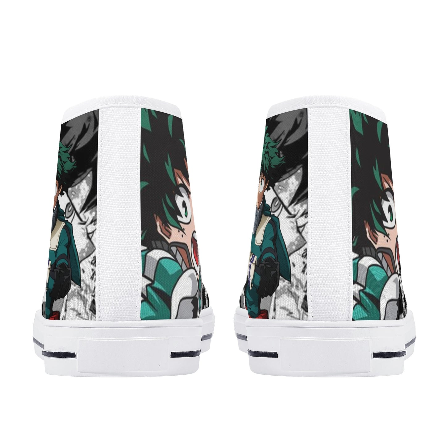 Stand out with the MHA Anime Mens High Top Canvas Shoes available at Hey Nugget. Grab yours today!
