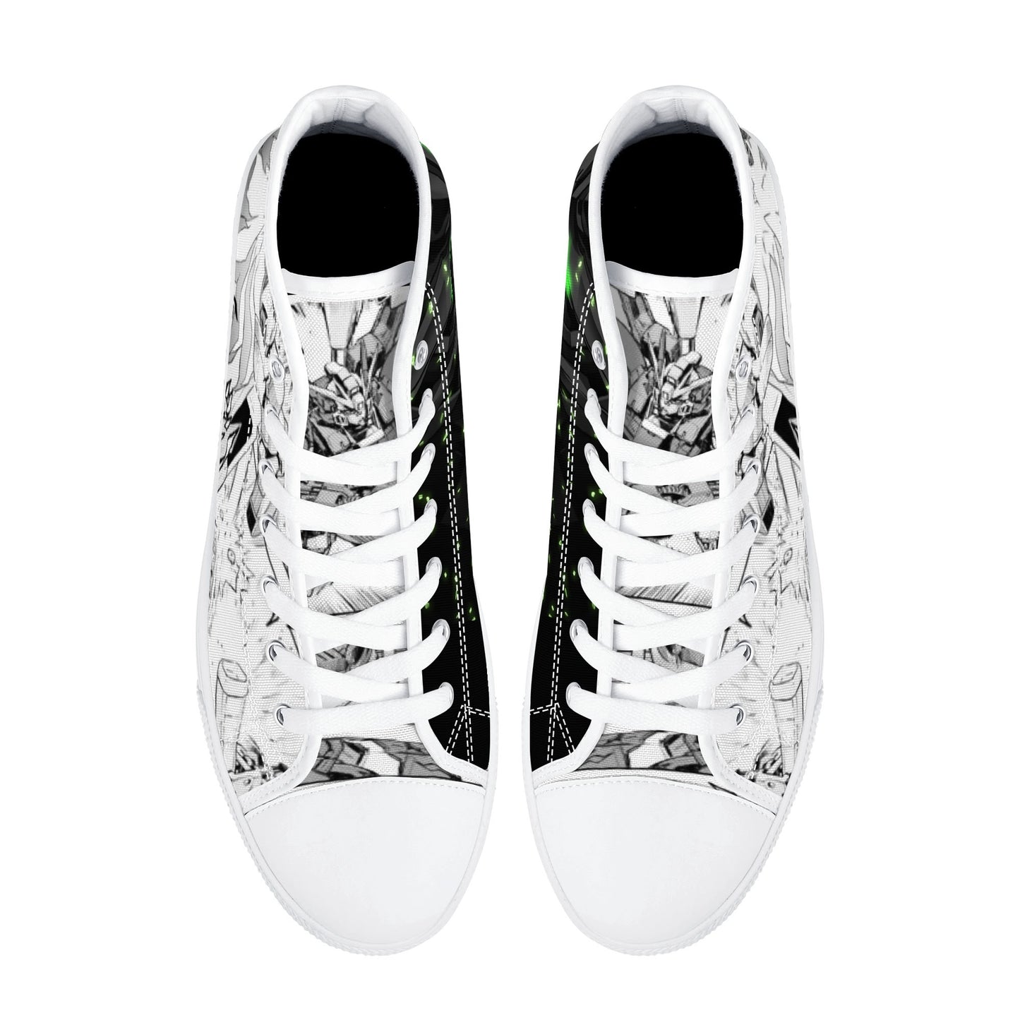 Stand out with the GW Anime Mens High Top Canvas Shoes available at Hey Nugget. Grab yours today!