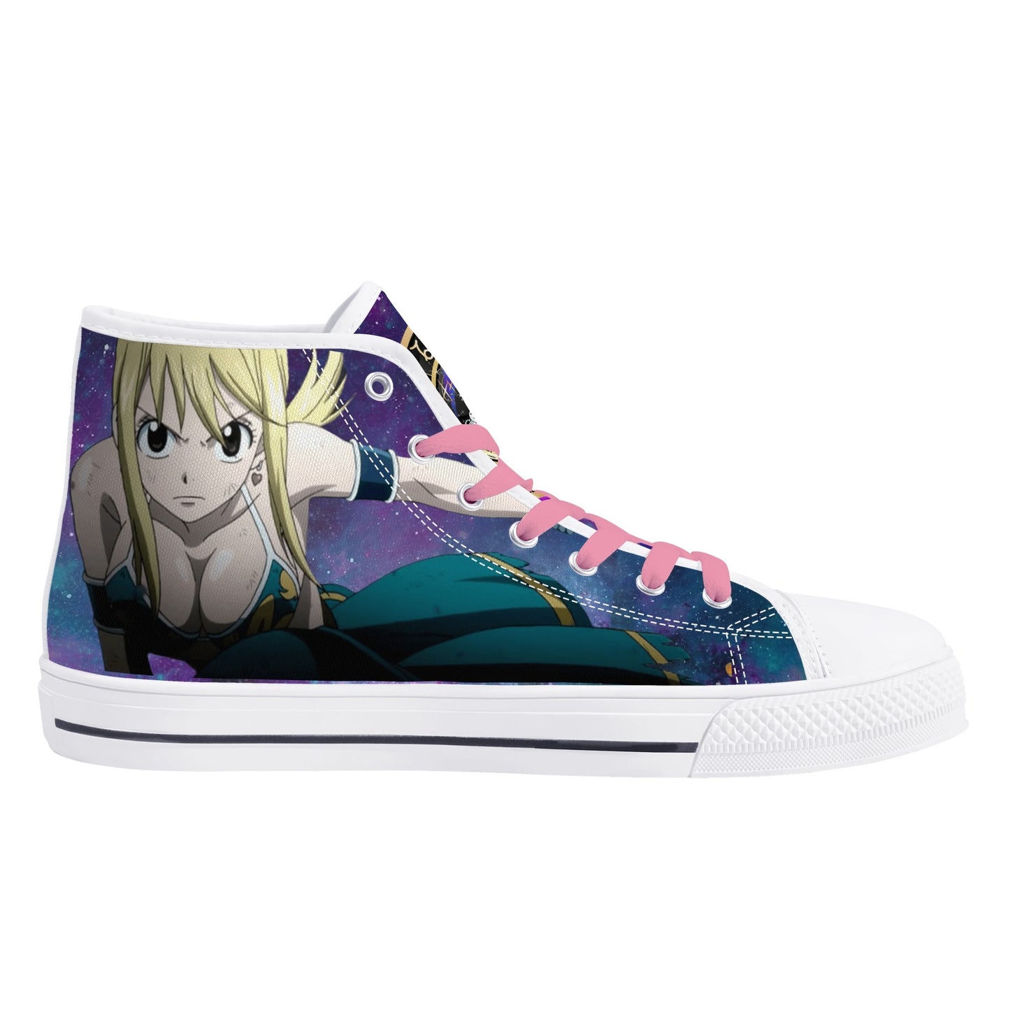 Stand out with the FT Anime Womens High Top Canvas Shoes available at Hey Nugget. Grab yours today!