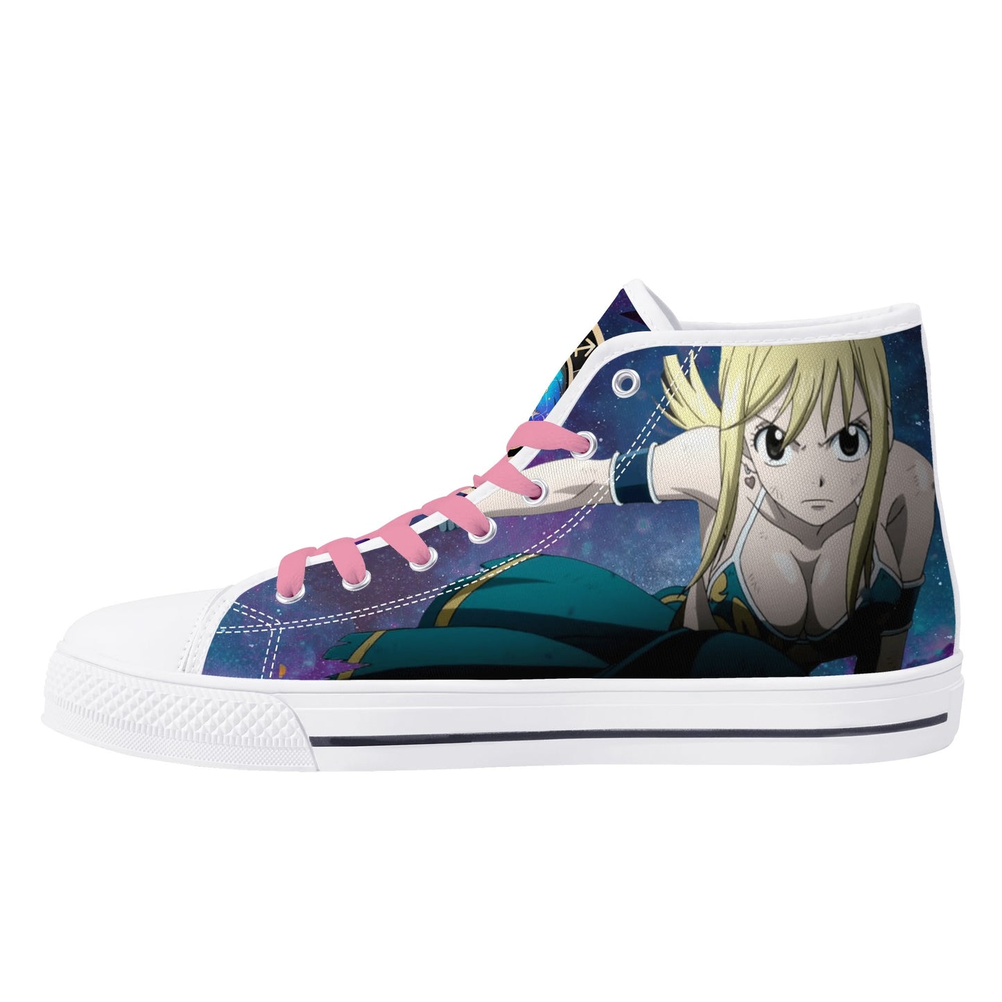 Stand out with the FT Anime Womens High Top Canvas Shoes available at Hey Nugget. Grab yours today!