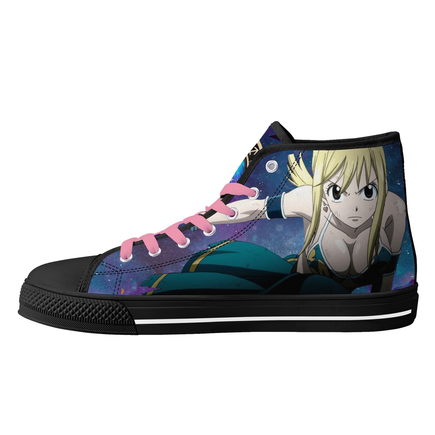 Stand out with the FT Anime Womens High Top Canvas Shoes available at Hey Nugget. Grab yours today!