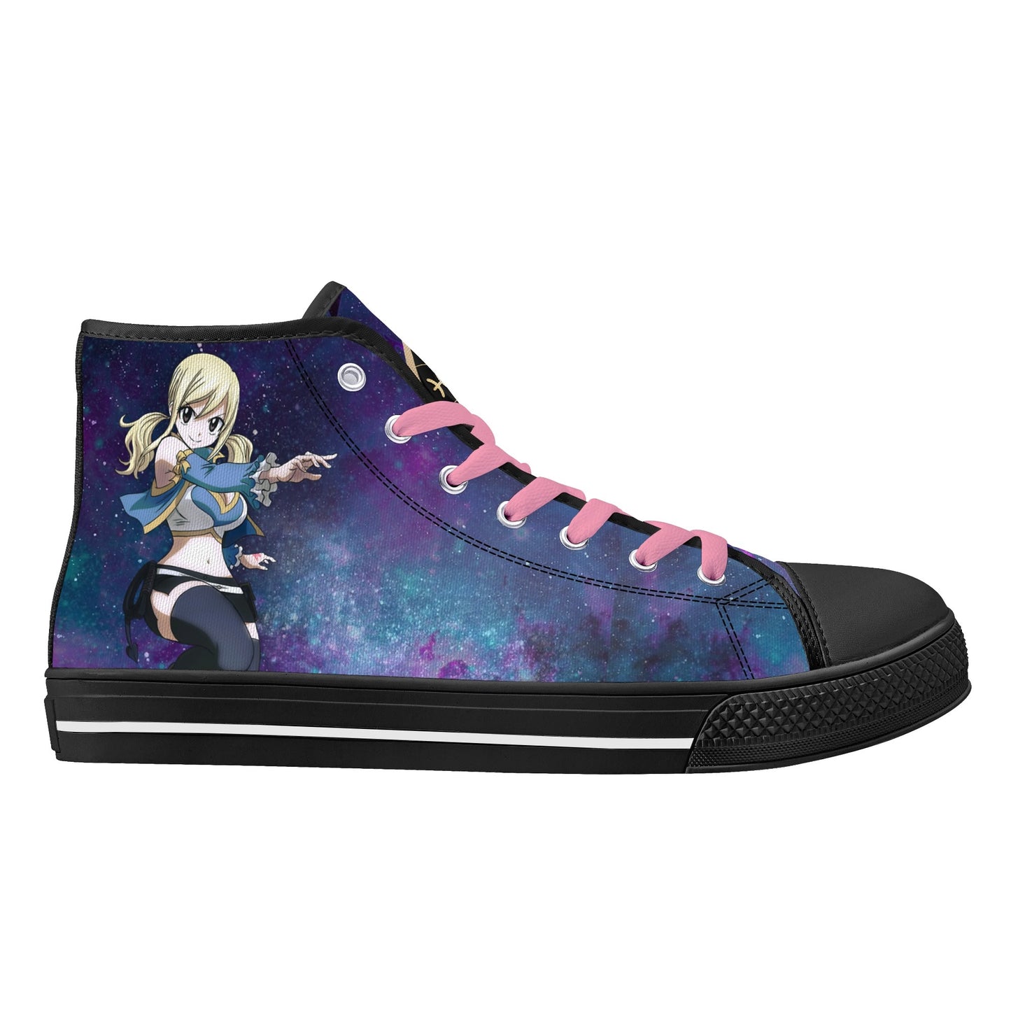 Stand out with the FT Anime Womens High Top Canvas Shoes available at Hey Nugget. Grab yours today!
