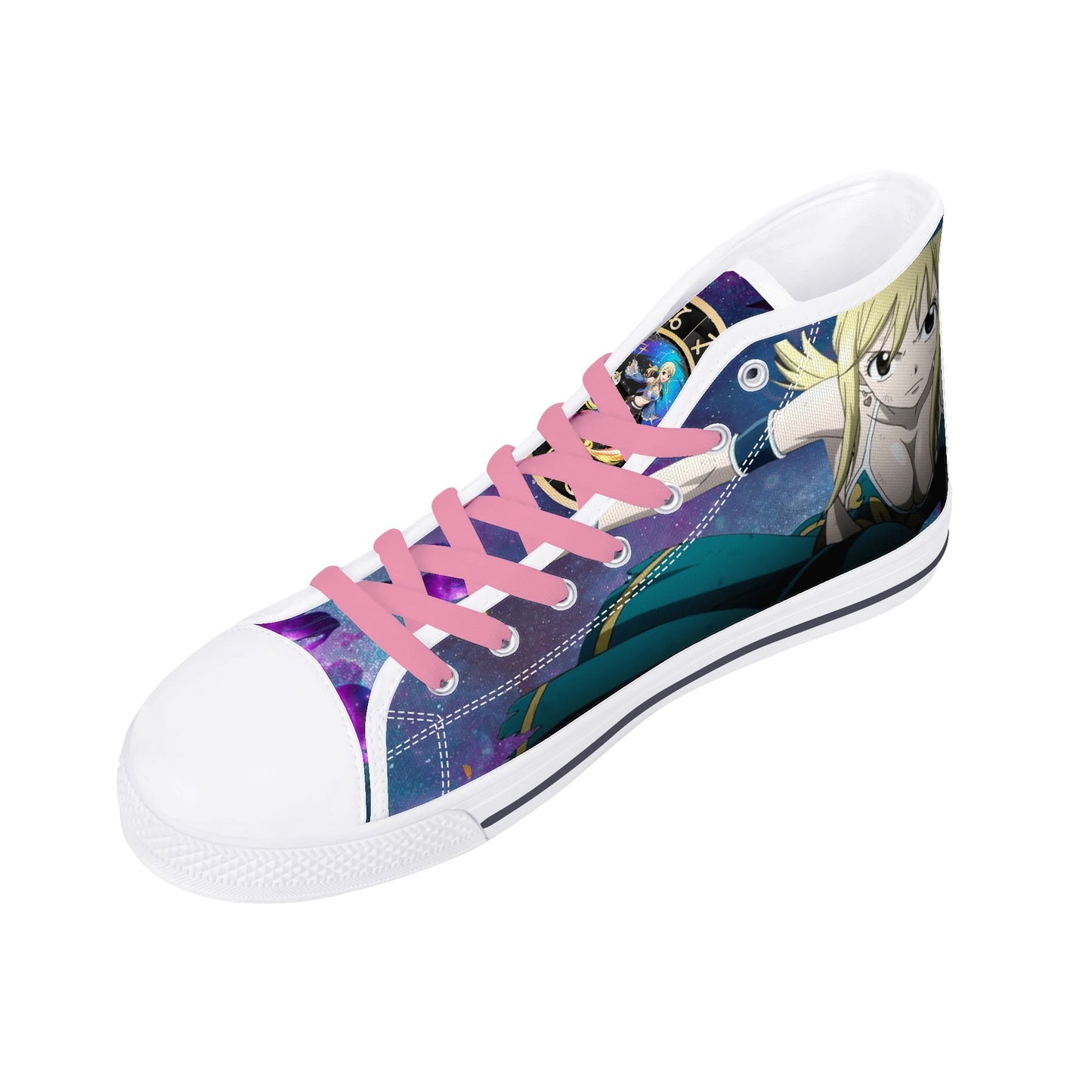 Stand out with the FT Anime Womens High Top Canvas Shoes available at Hey Nugget. Grab yours today!