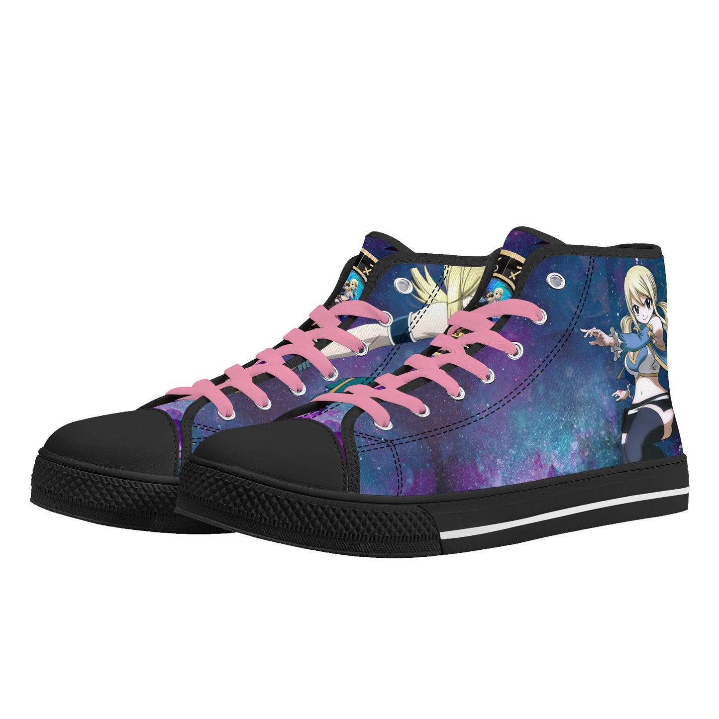 Stand out with the FT Anime Womens High Top Canvas Shoes available at Hey Nugget. Grab yours today!