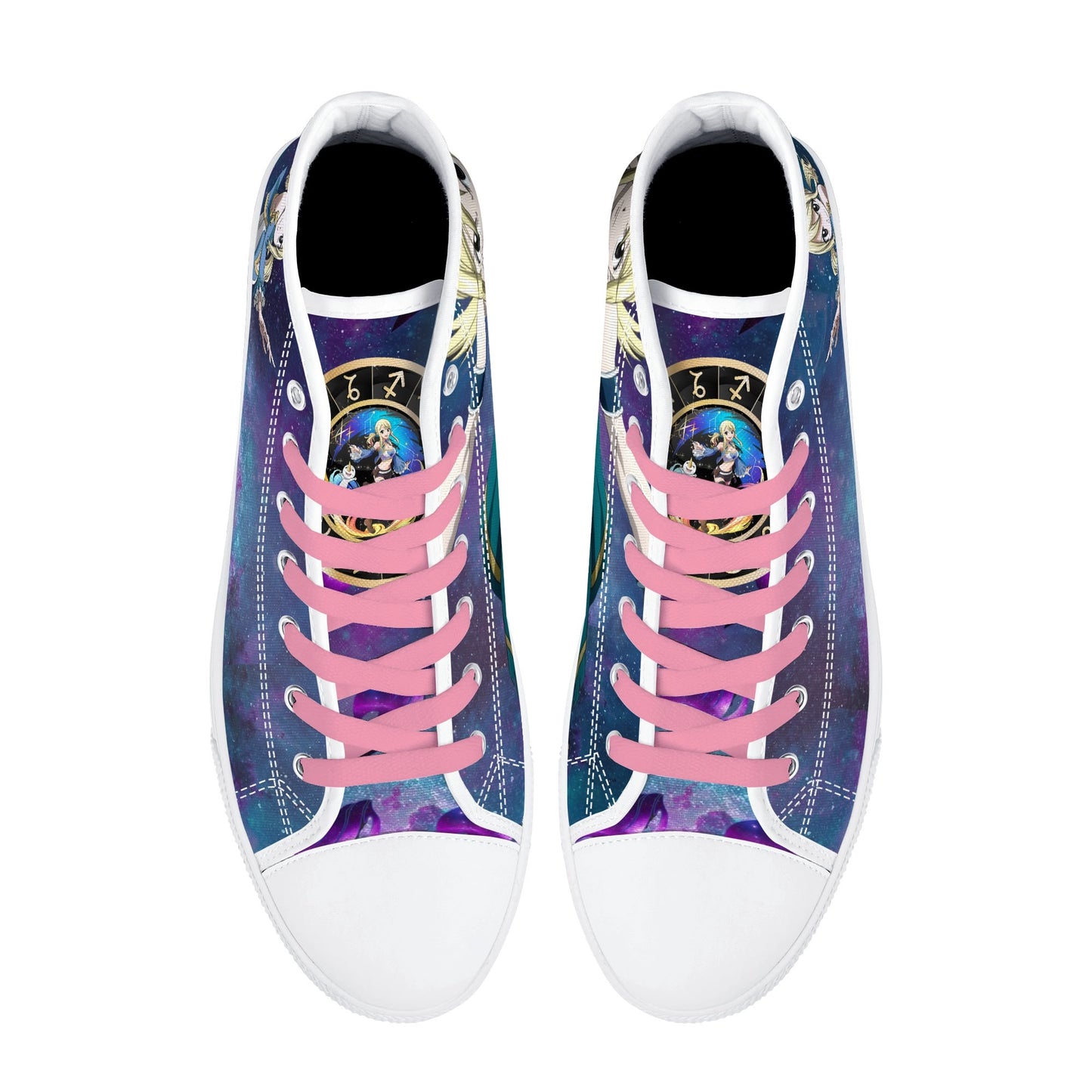 Stand out with the FT Anime Womens High Top Canvas Shoes available at Hey Nugget. Grab yours today!