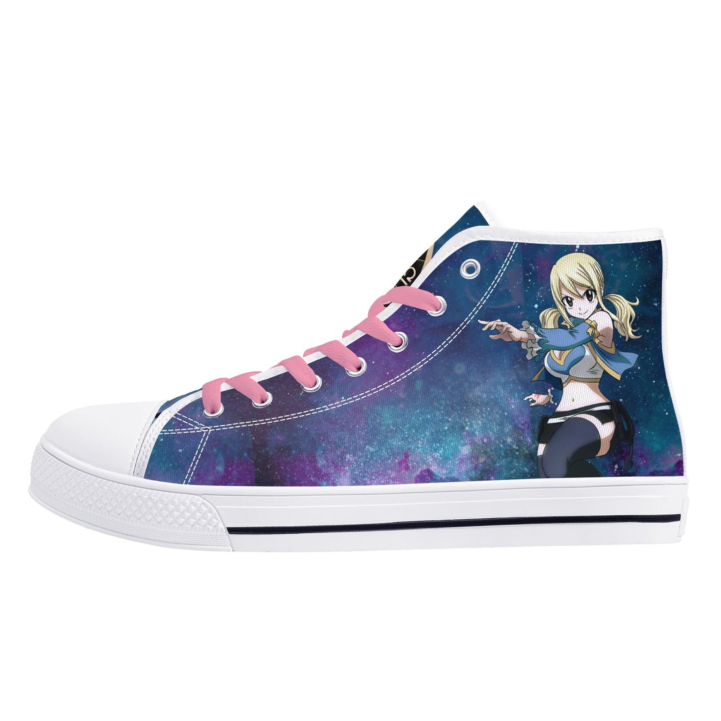 Stand out with the FT Anime Womens High Top Canvas Shoes available at Hey Nugget. Grab yours today!