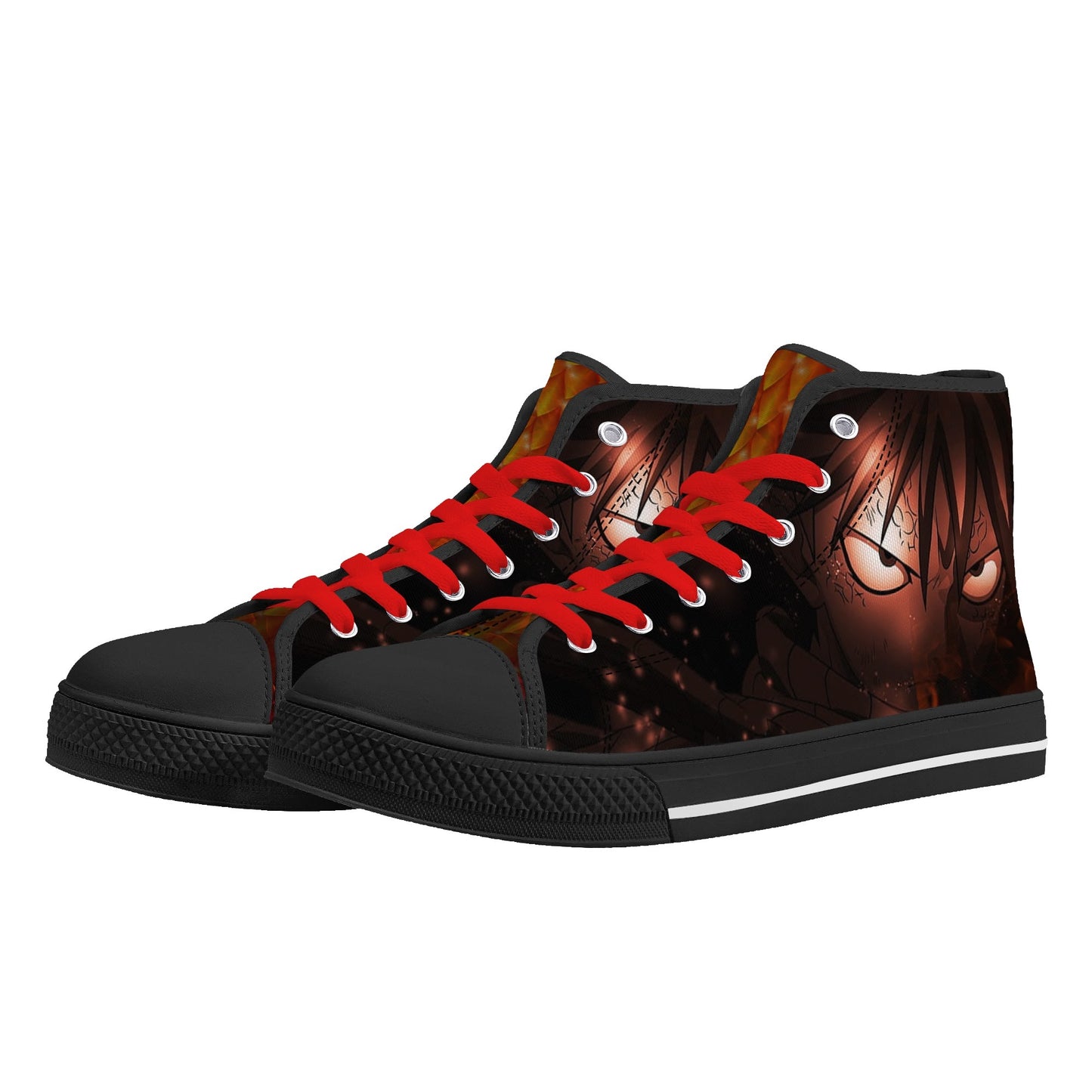 Stand out with the FT Anime Mens High Top Canvas Shoes available at Hey Nugget. Grab yours today!