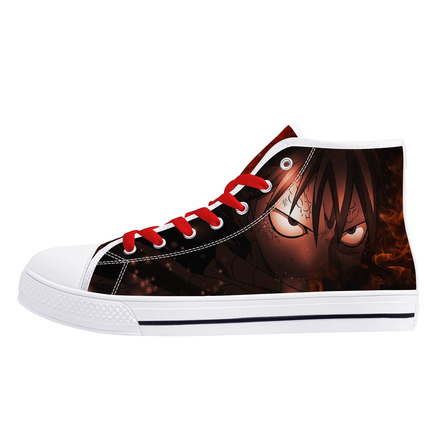 Stand out with the FT Anime Mens High Top Canvas Shoes available at Hey Nugget. Grab yours today!