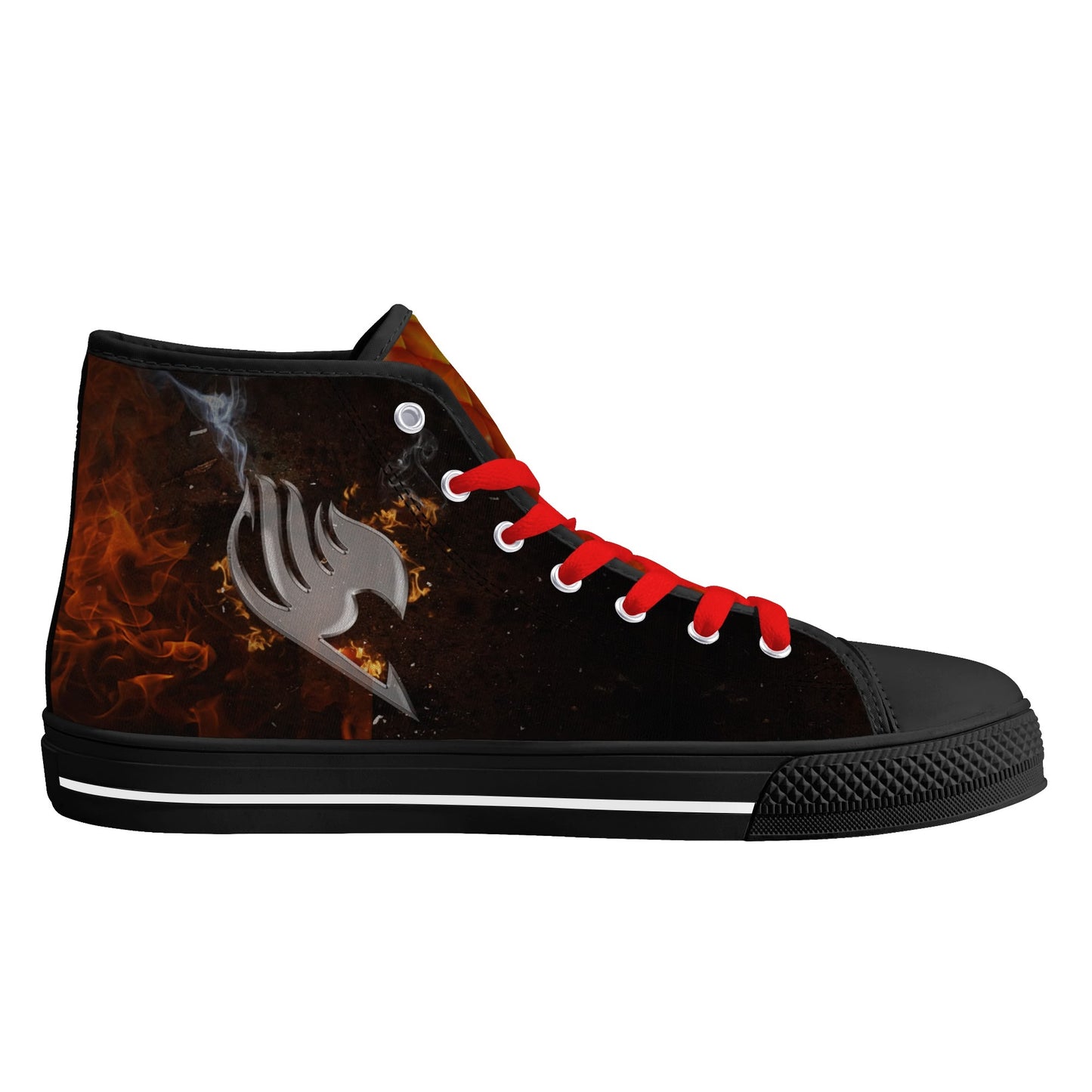 Stand out with the FT Anime Mens High Top Canvas Shoes available at Hey Nugget. Grab yours today!
