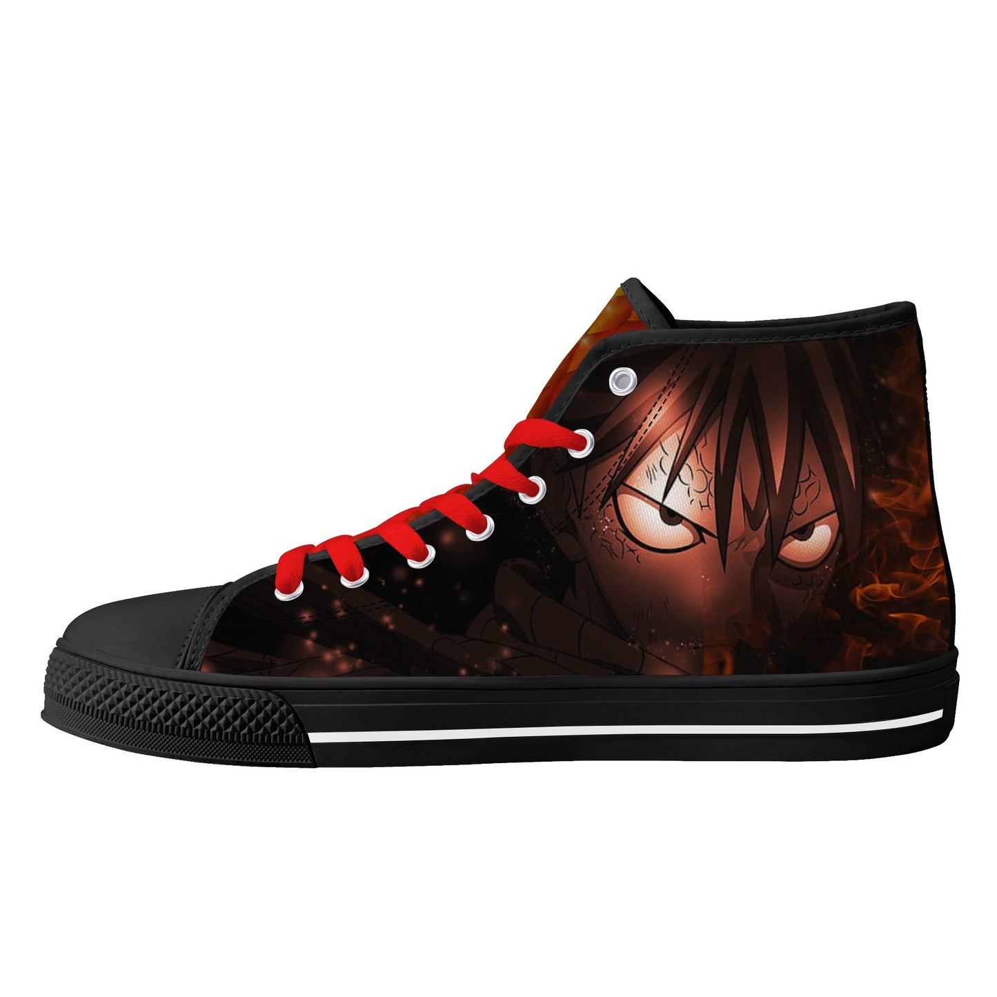 Stand out with the FT Anime Mens High Top Canvas Shoes available at Hey Nugget. Grab yours today!