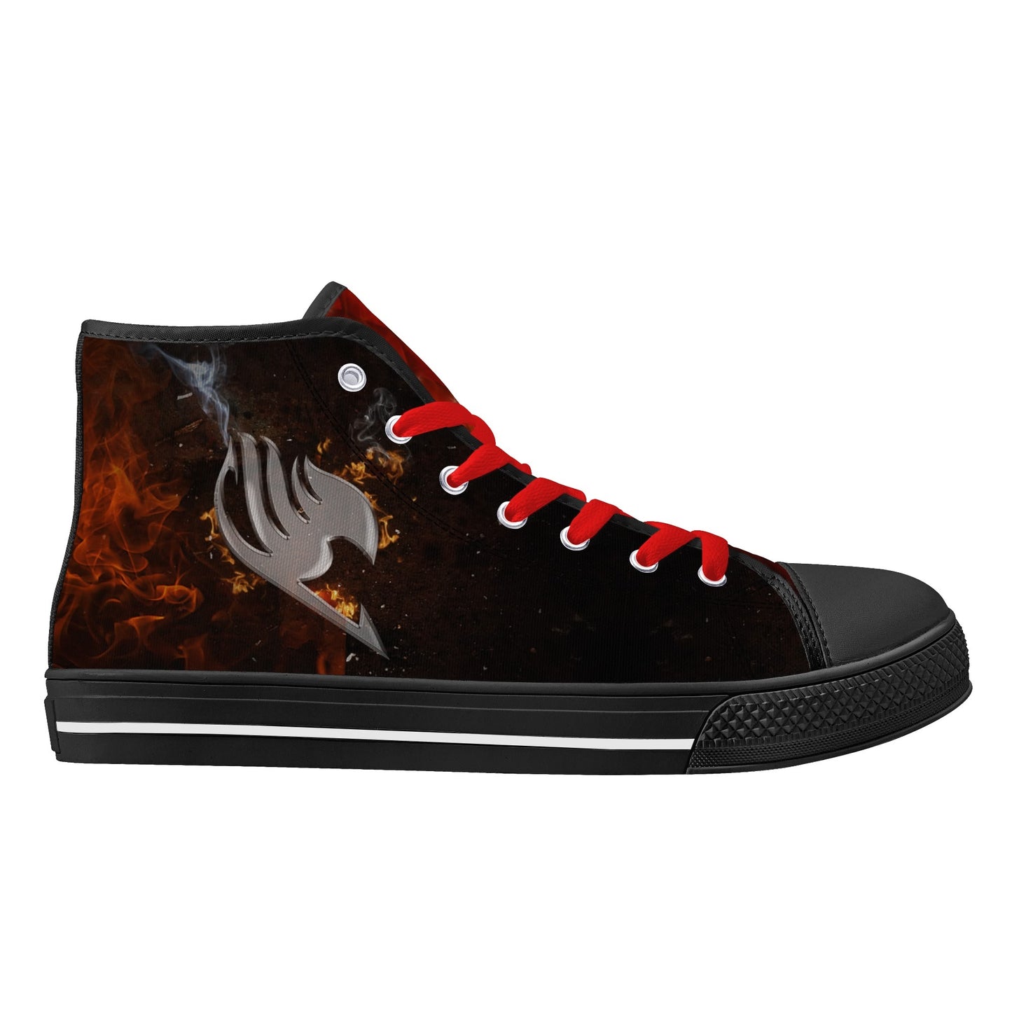 Stand out with the FT Anime Mens High Top Canvas Shoes available at Hey Nugget. Grab yours today!