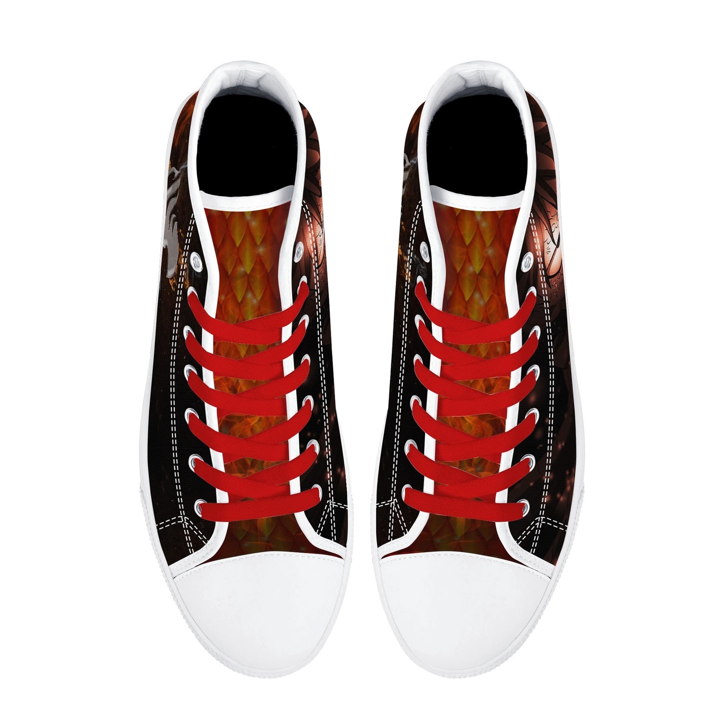 Stand out with the FT Anime Mens High Top Canvas Shoes available at Hey Nugget. Grab yours today!