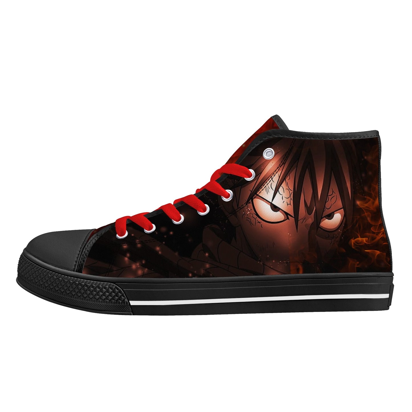 Stand out with the FT Anime Mens High Top Canvas Shoes available at Hey Nugget. Grab yours today!