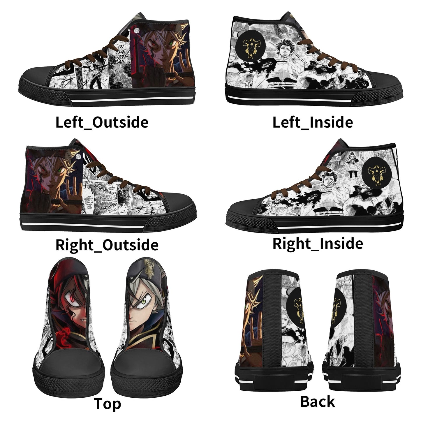 Stand out with the BC Anime Mens High Top Canvas Shoes available at Hey Nugget. Grab yours today!